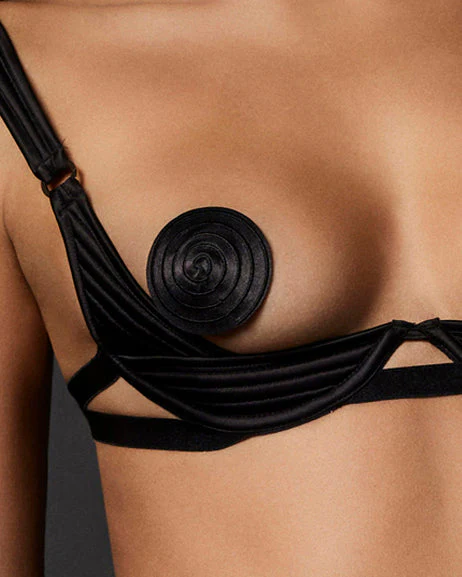 Allegra Nipple Pasties Black - Image 4
