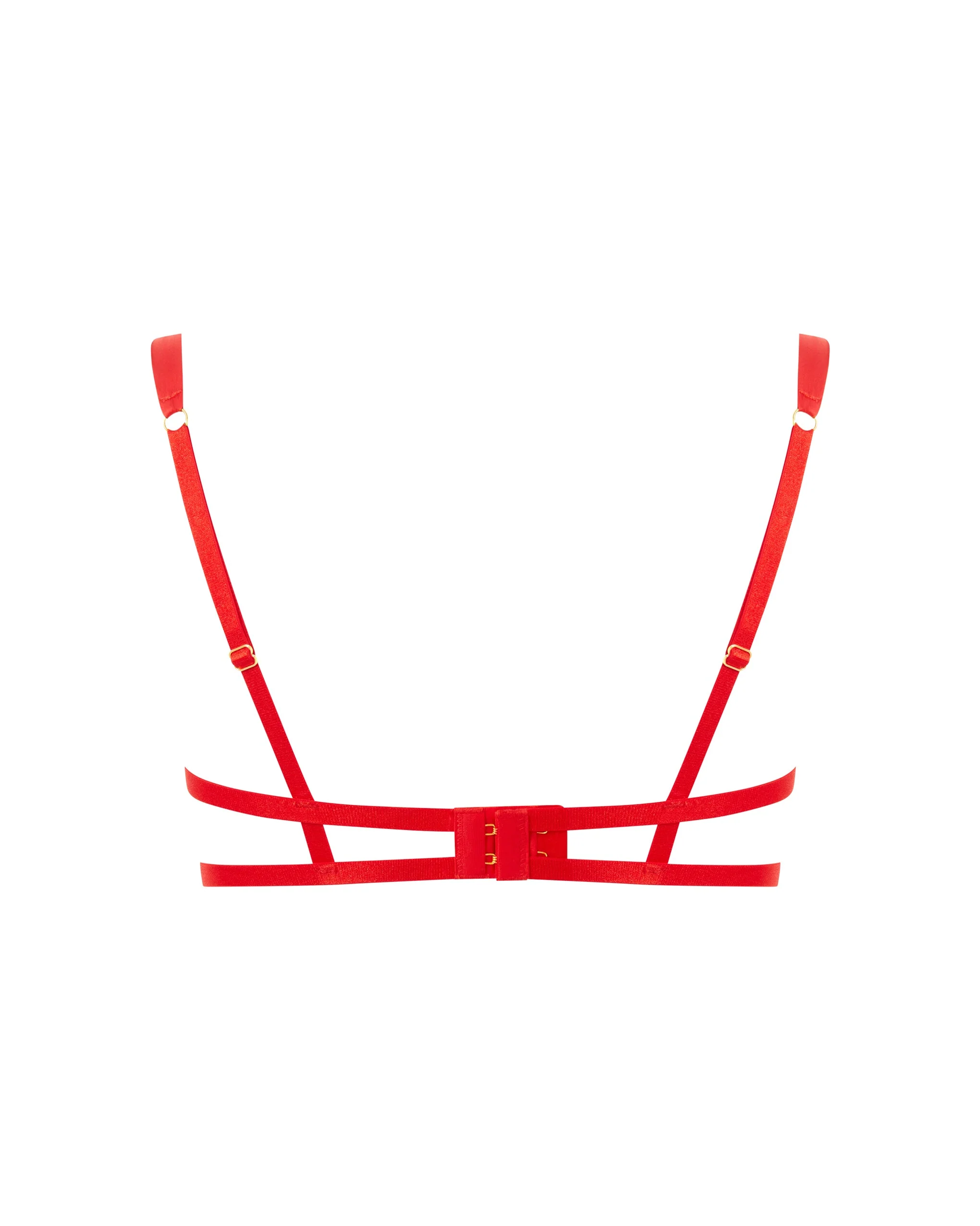 Annabel Wired Bra Red - Image 6