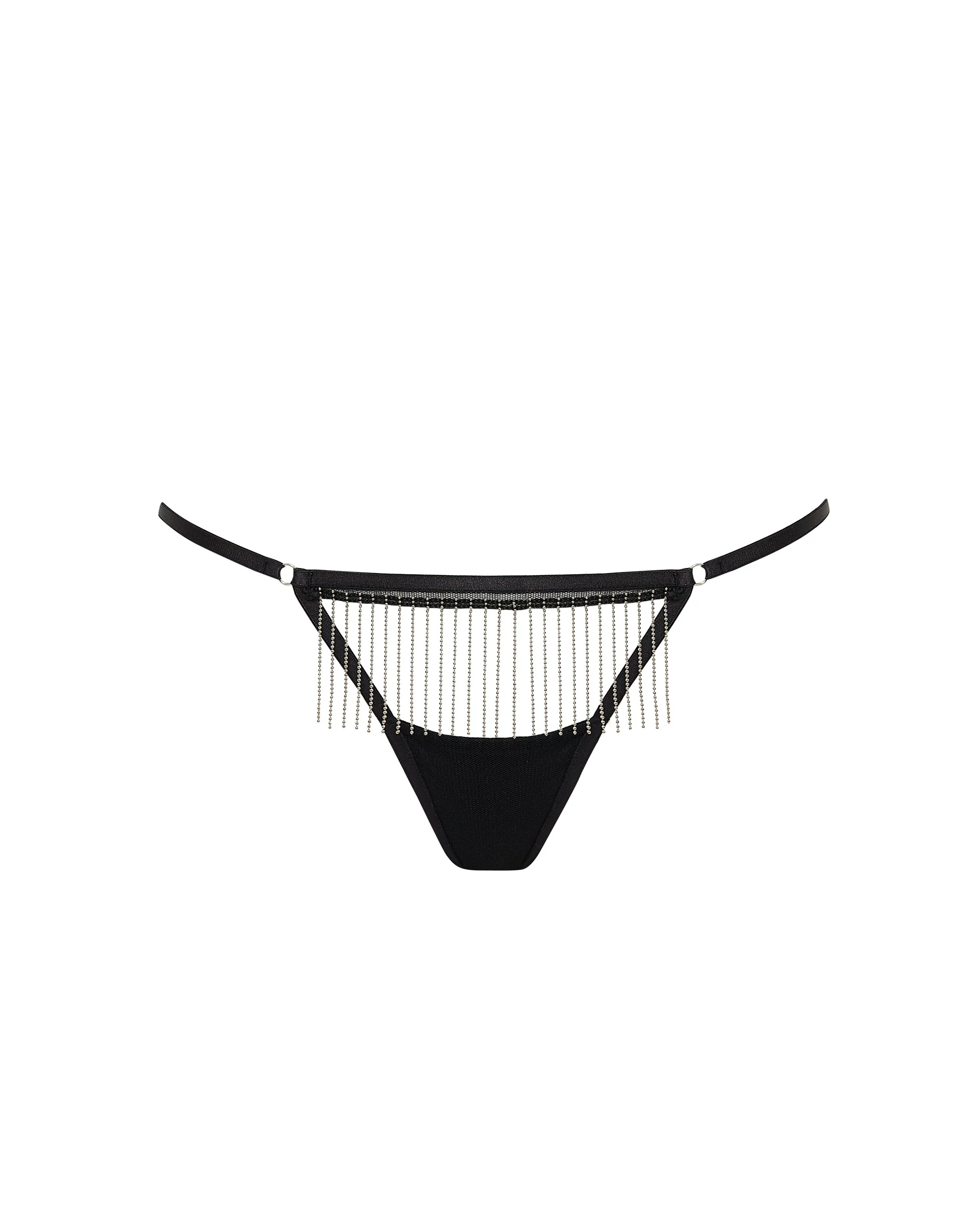 Antoinette Thong Black/Silver - Image 5