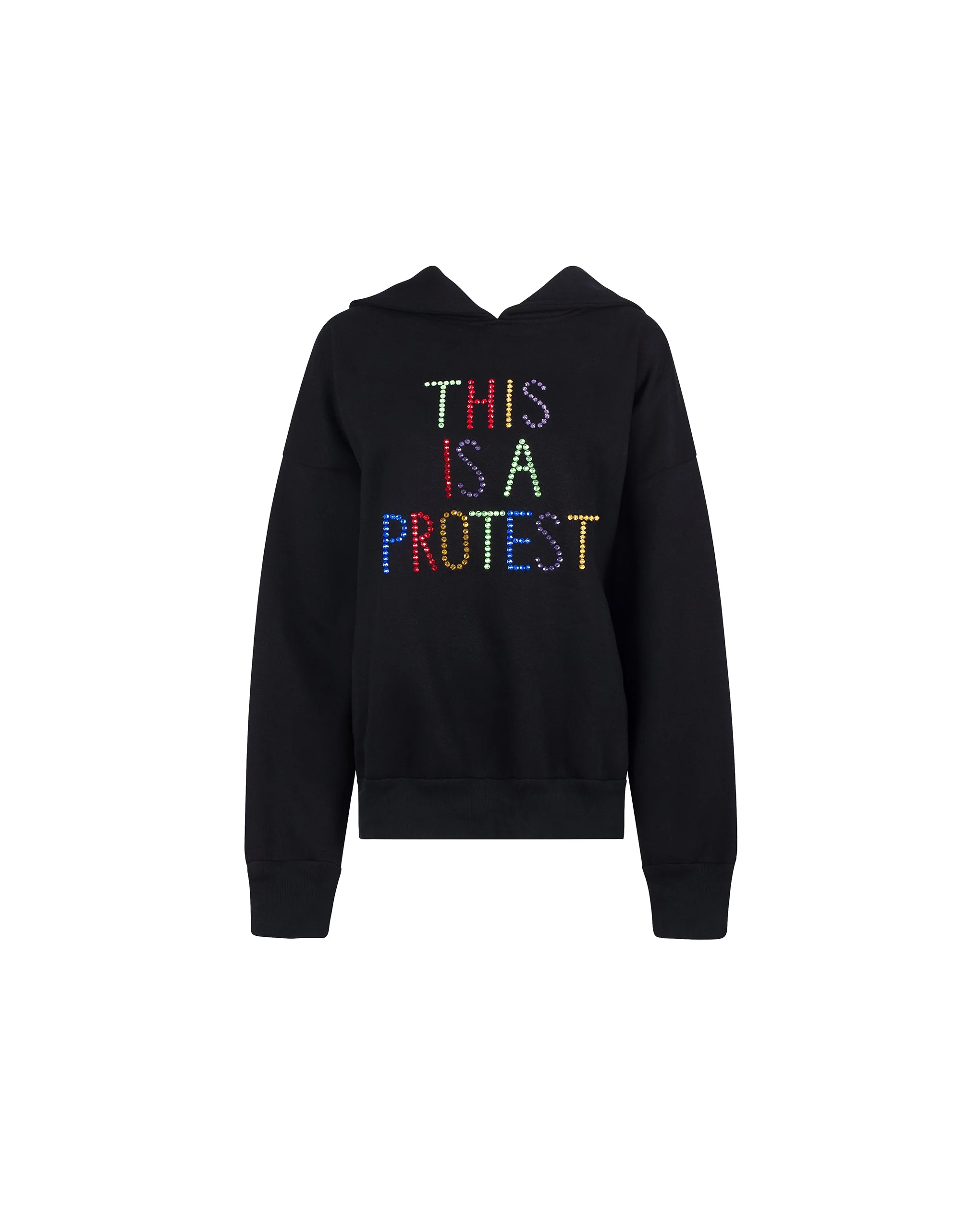 BB x Ashish This Is A Protest Hoodie - Image 5