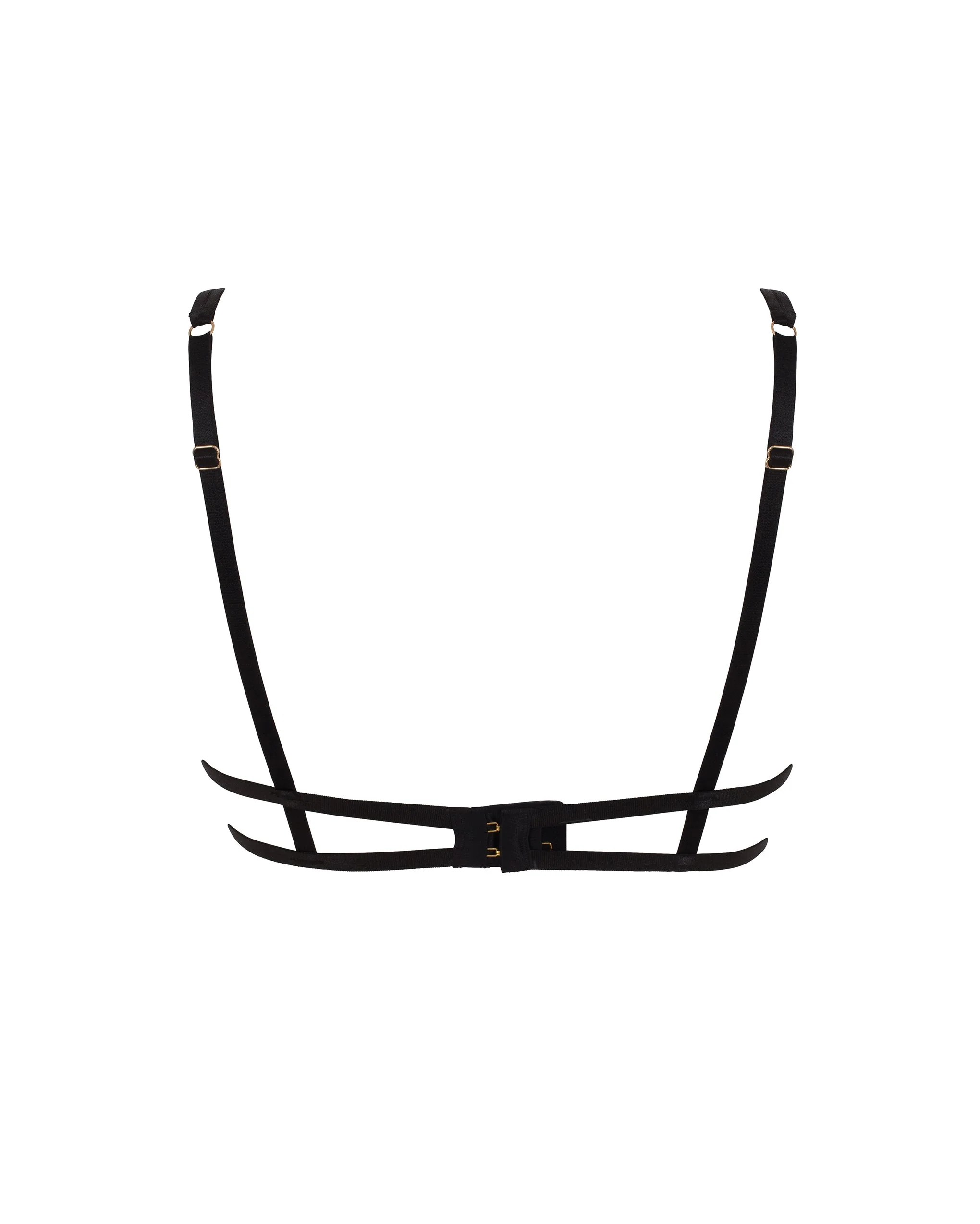 Audrey Balcony Bra Black - Image 6