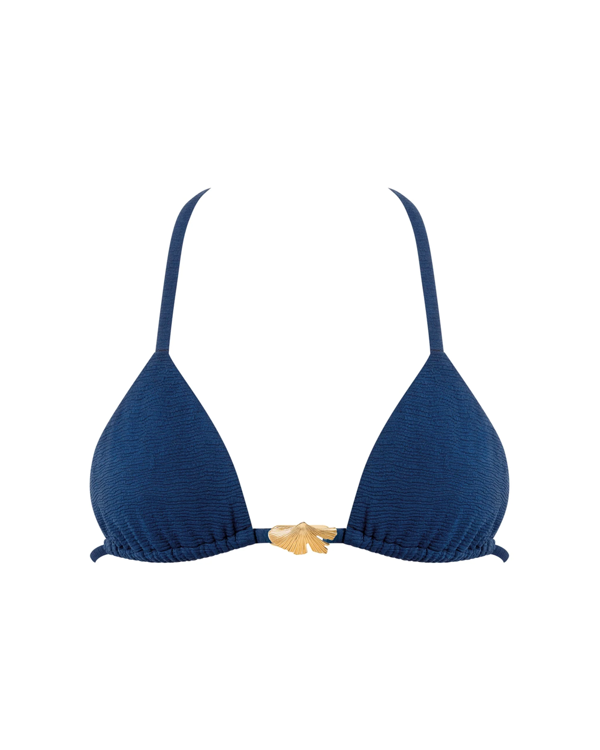 Cadiz Triangle Bikini Top Navy Peony - Image 5