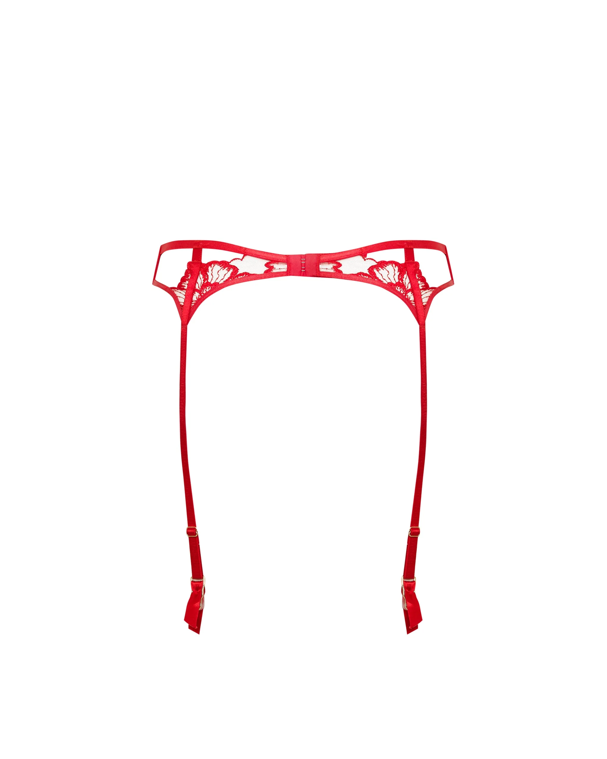 Catalina Suspender Red/Sheer - Image 6