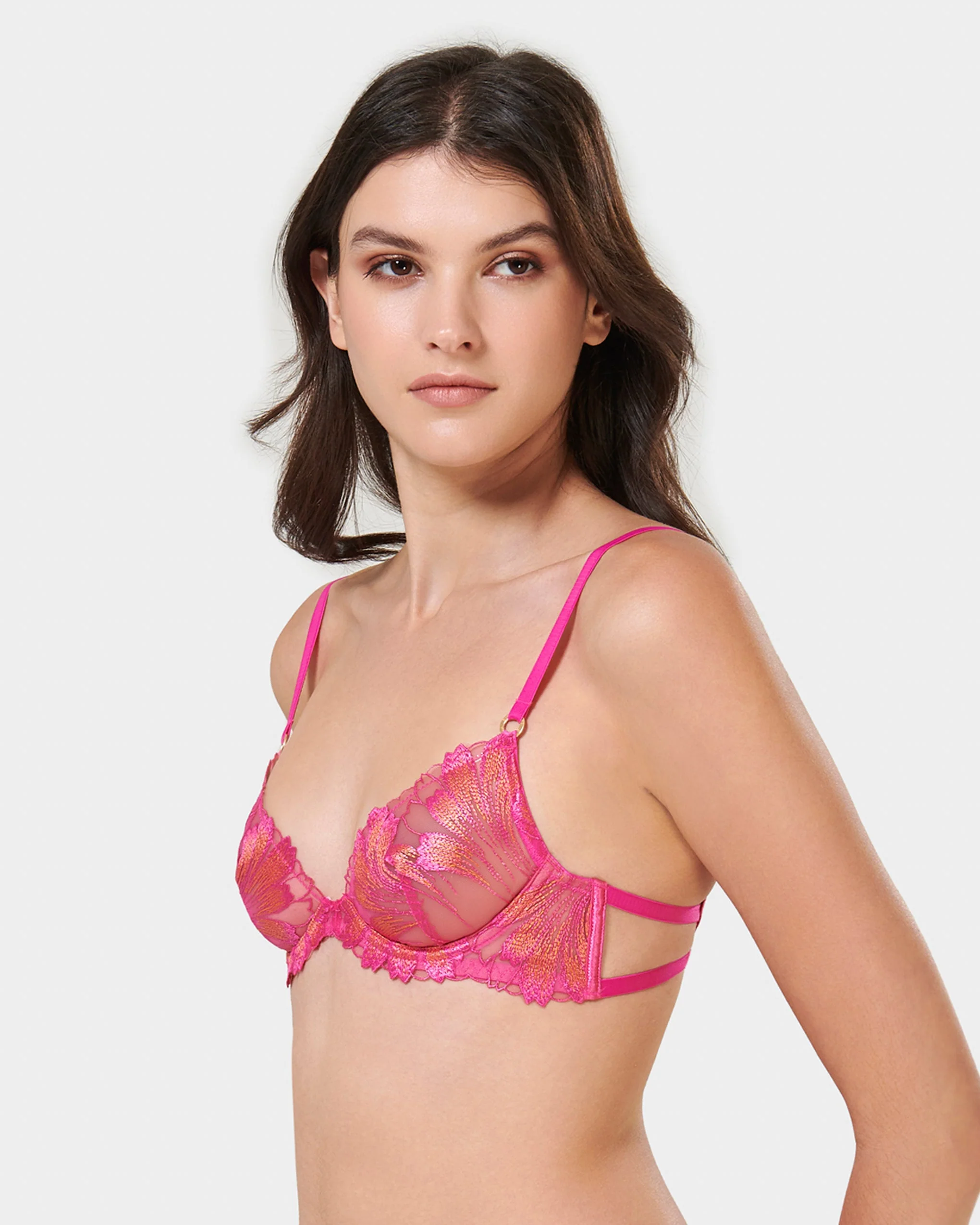 Colette Bra Fuchsia Pink/Orange Pepper - Image 7