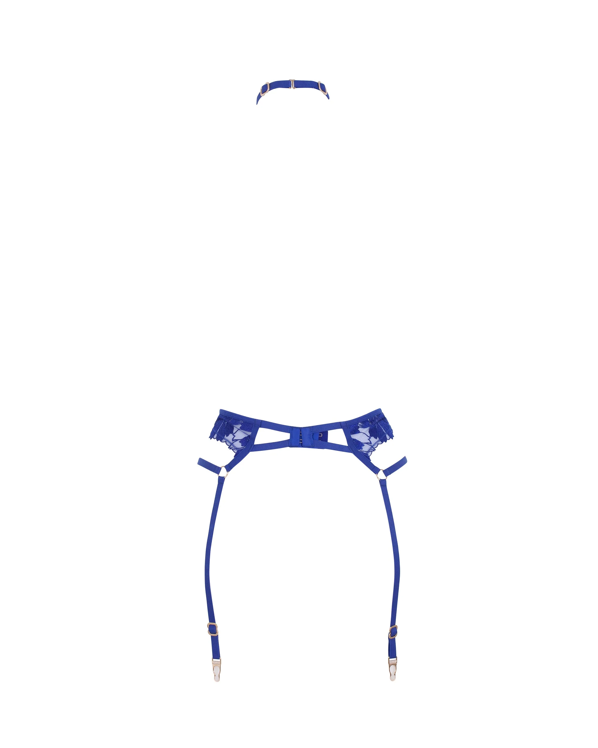 Colette Suspender Harness Surf the Web Blue - Image 6