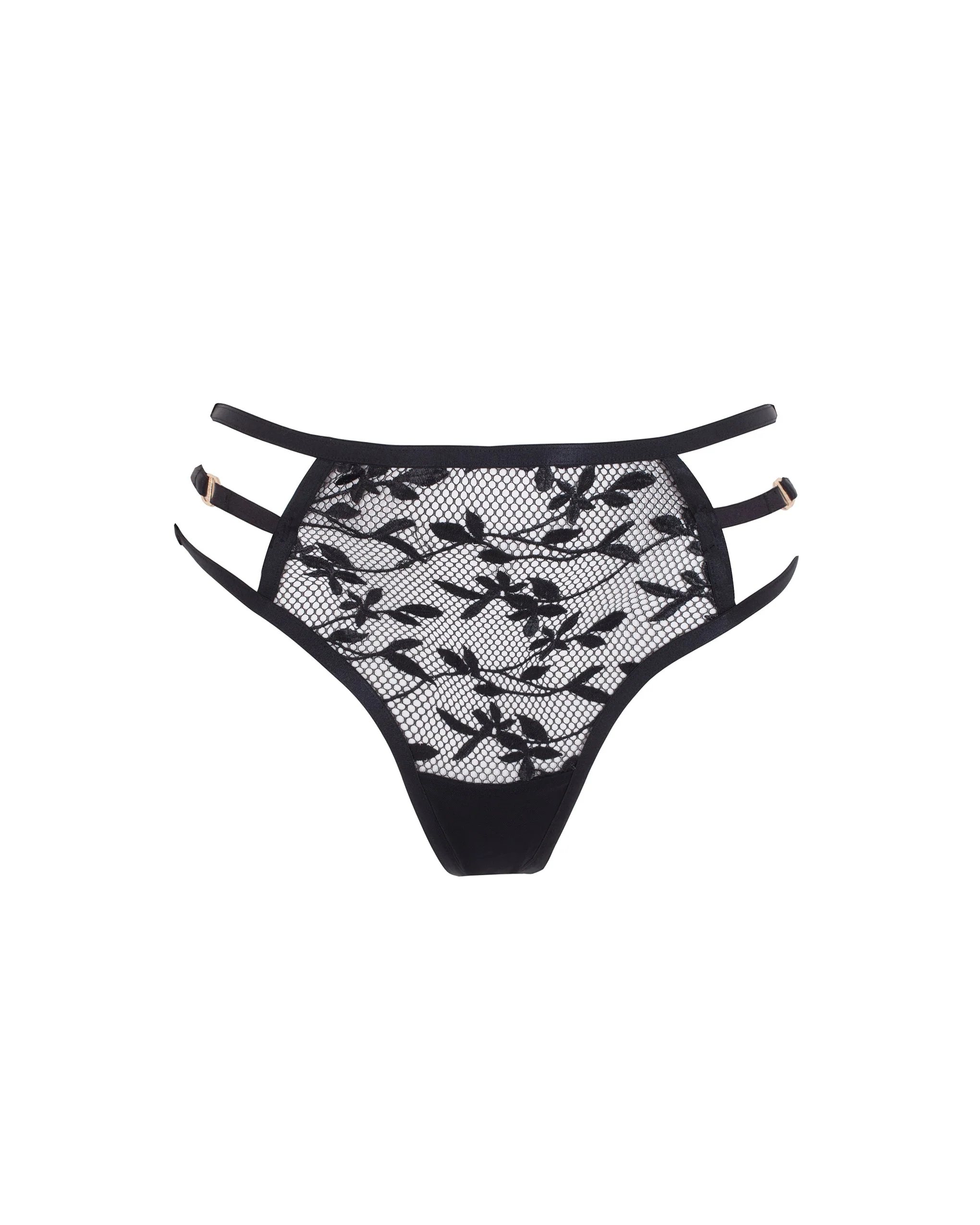 Dana High-Waist Thong Black - Image 5