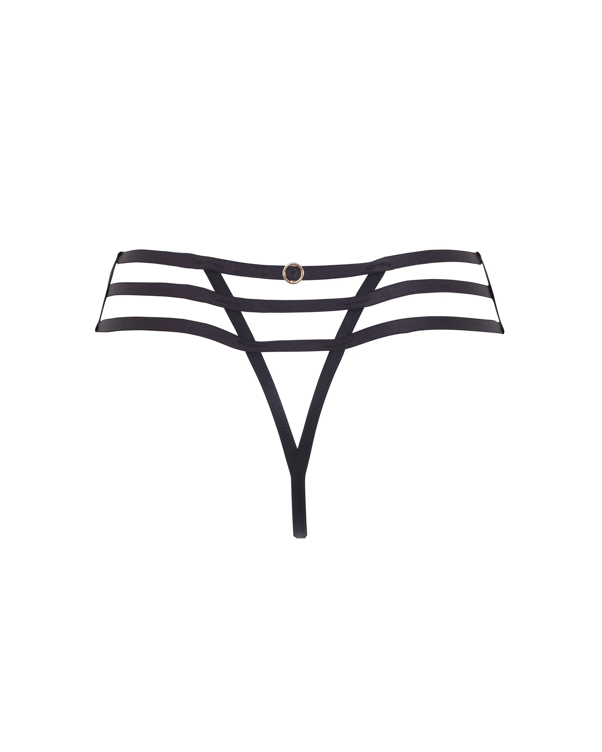 Dana High-Waist Thong Black - Image 6