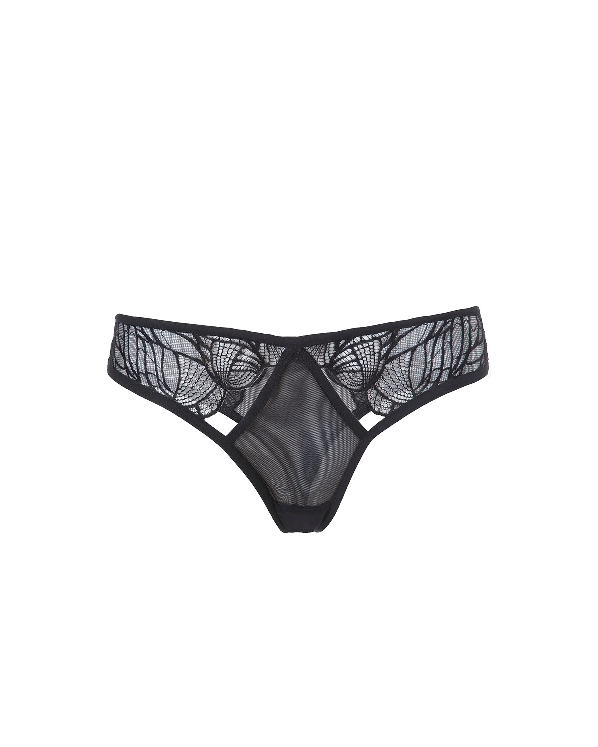 Emerson Lace Thong Black - Image 5