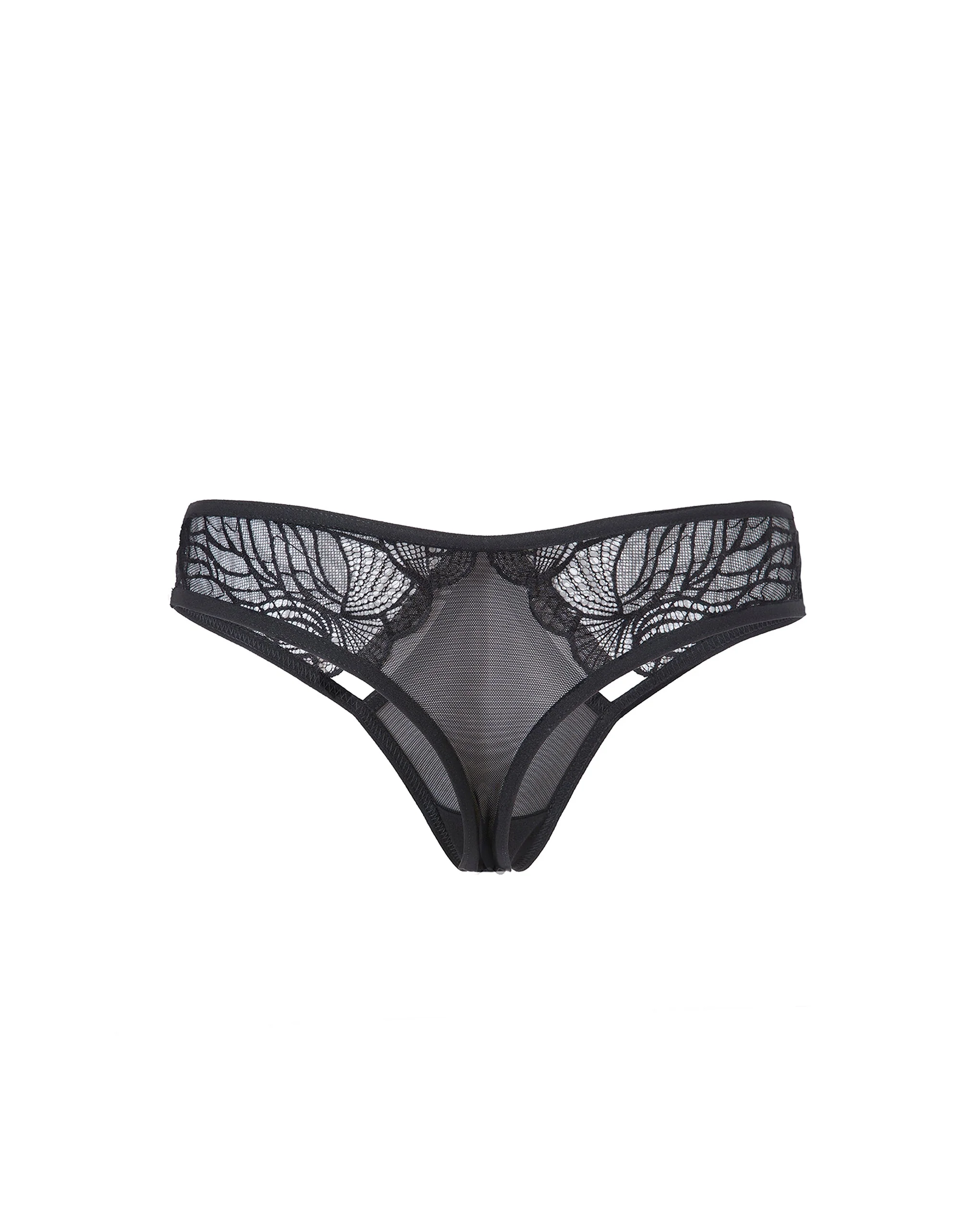 Emerson Lace Thong Black - Image 6