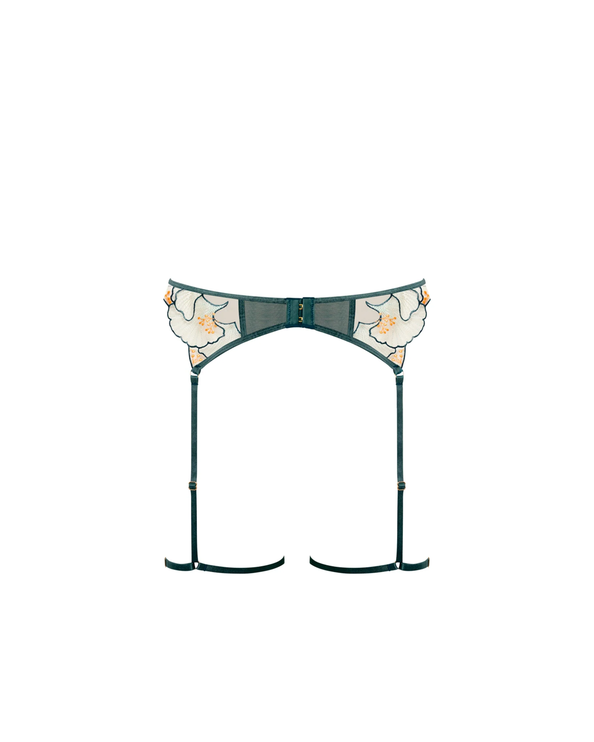 Gianna Thigh Harness Green/Orange - Image 6