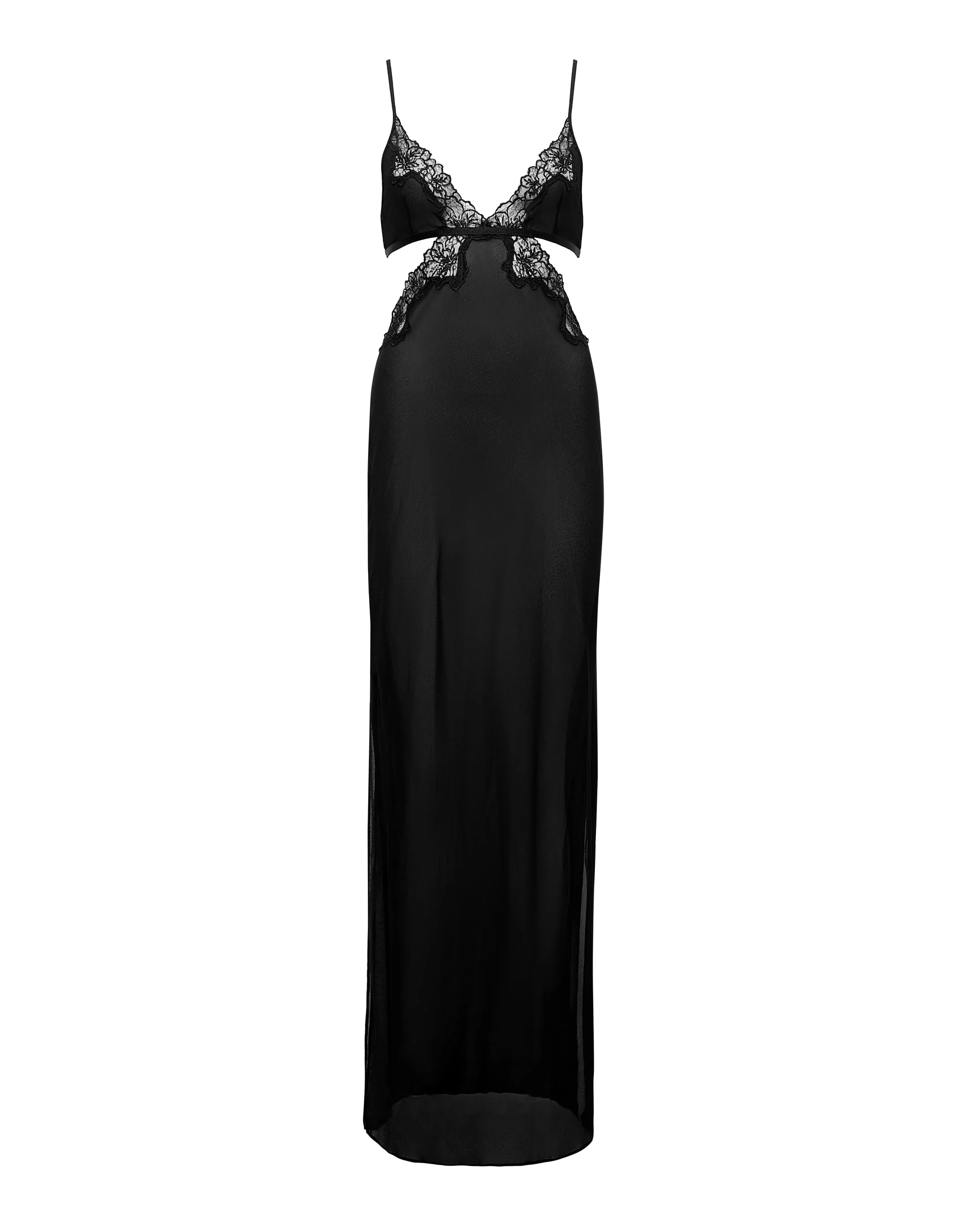 Julianne Long Chemise Black - Image 5