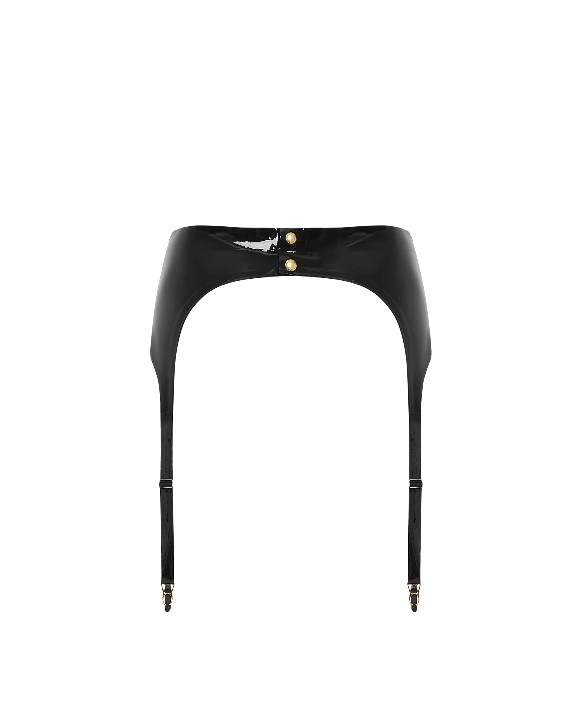 Latex Suspender Black - Image 6