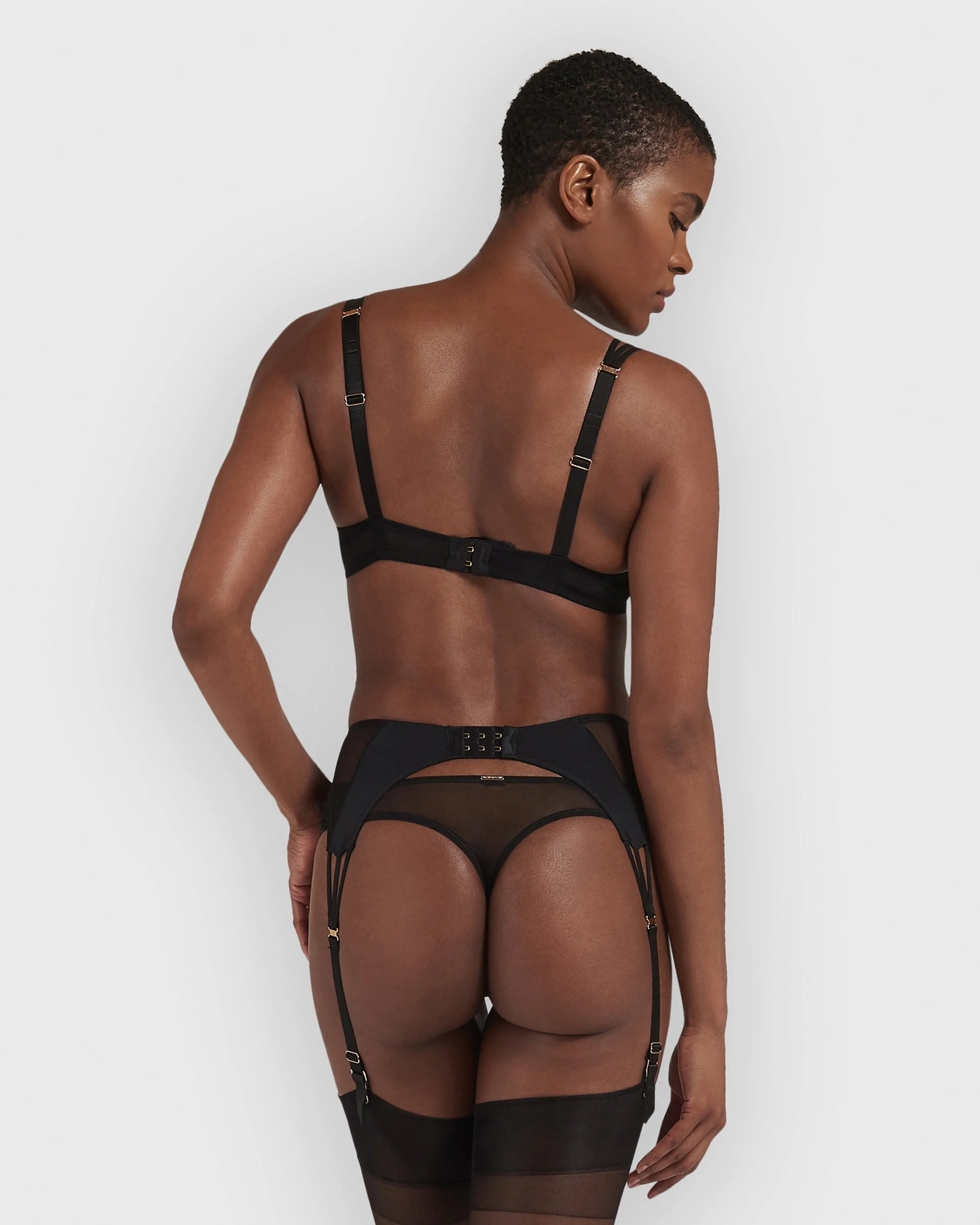 Laura Suspender Black - Image 8