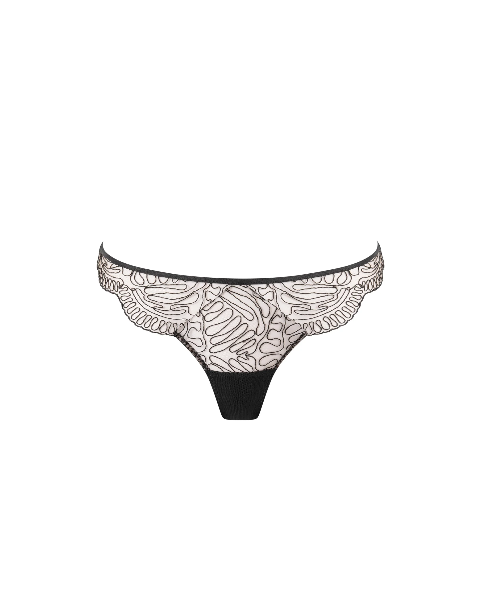 Leliana Sheer Thong Black - Image 5