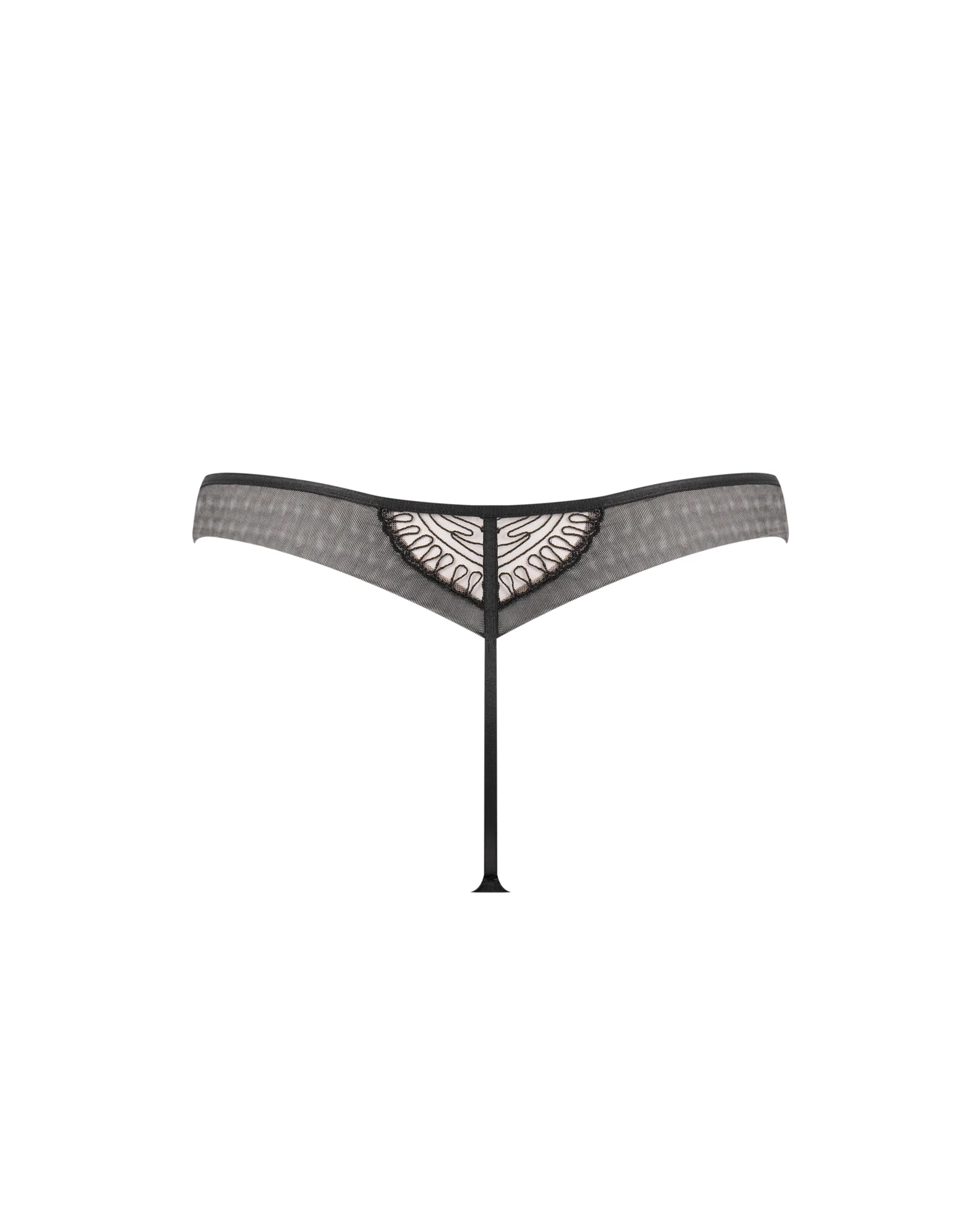 Leliana Sheer Thong Black - Image 6