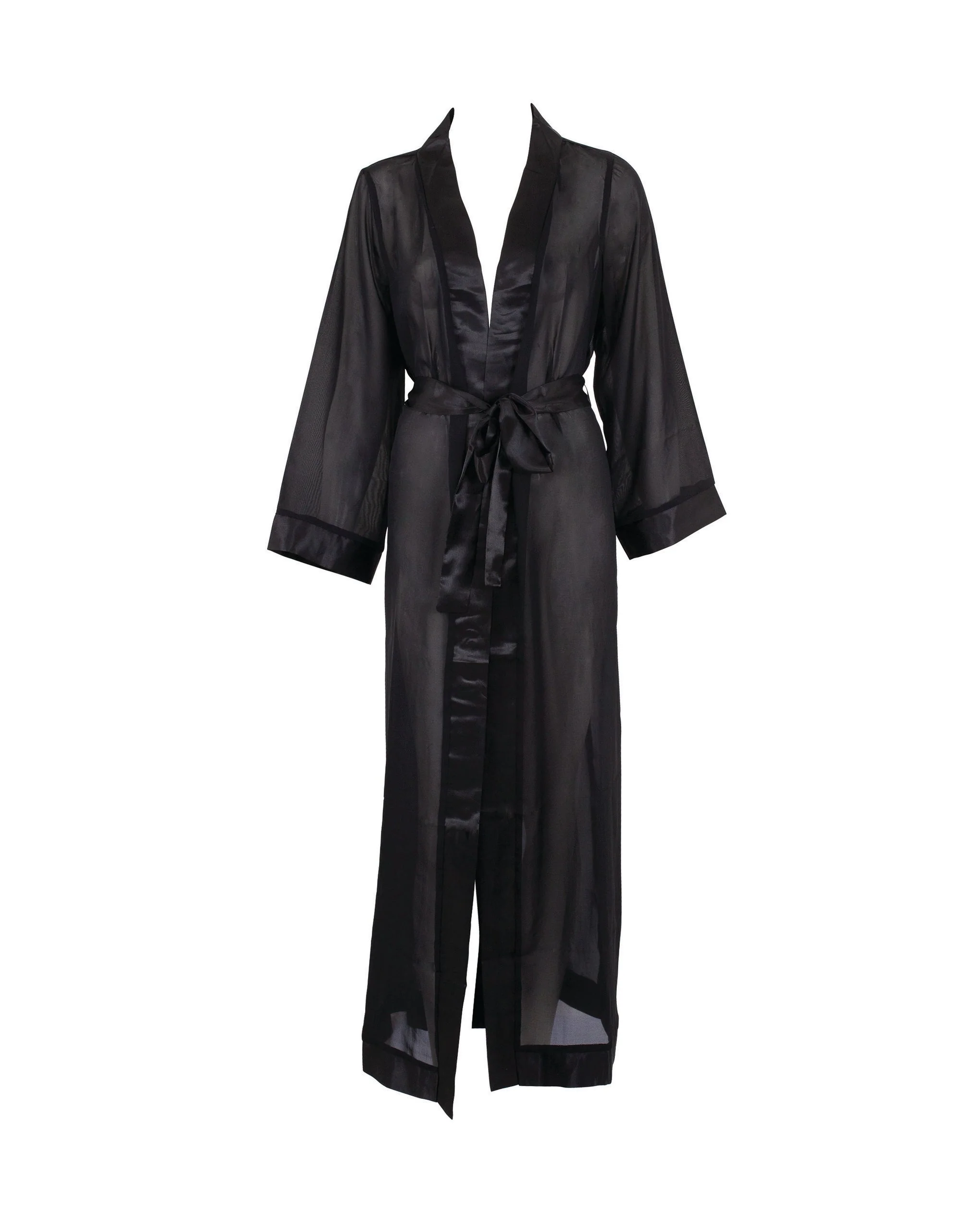 Marcella Long Kimono Black - Image 5