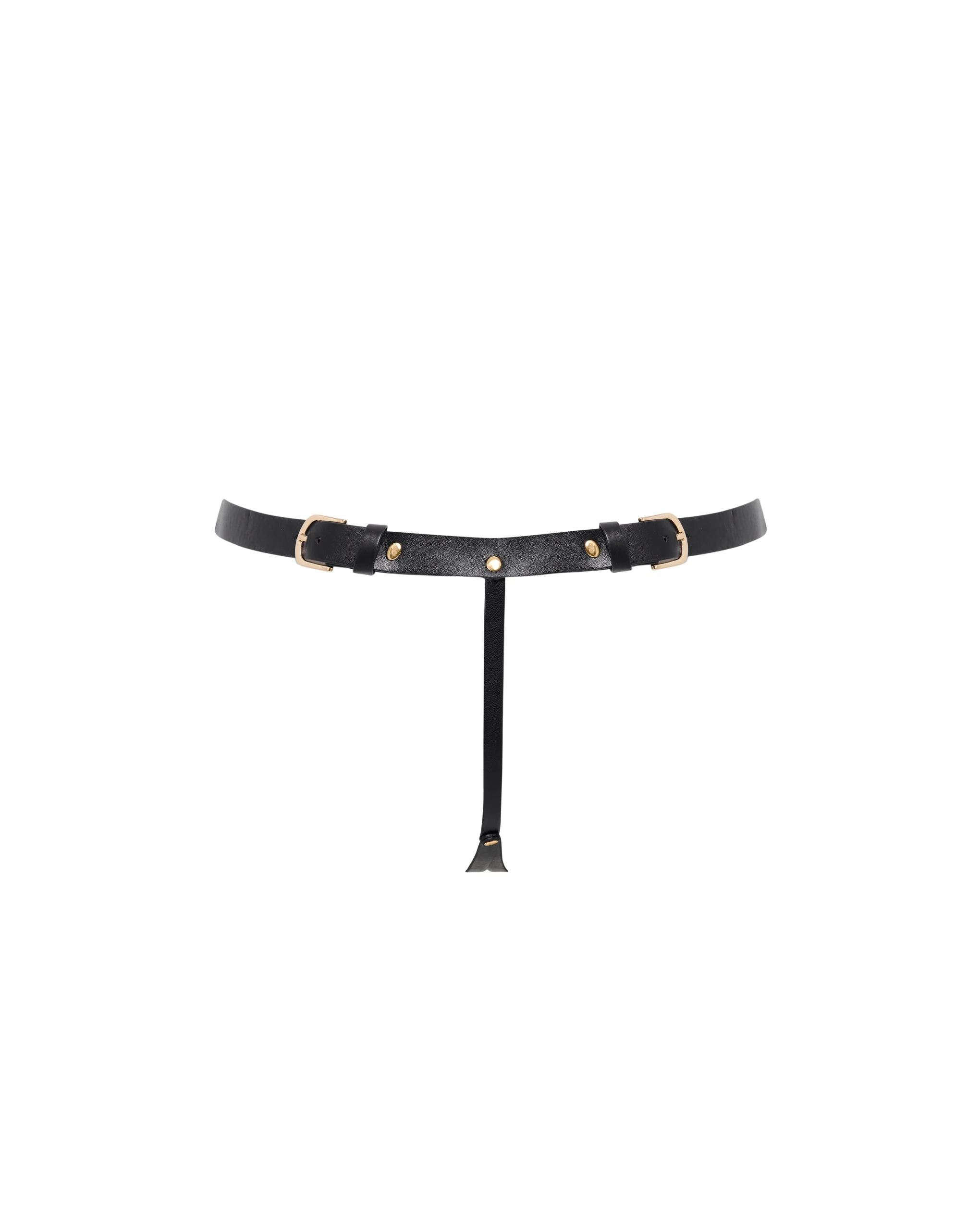 Lotus Open Thong Black - Image 6