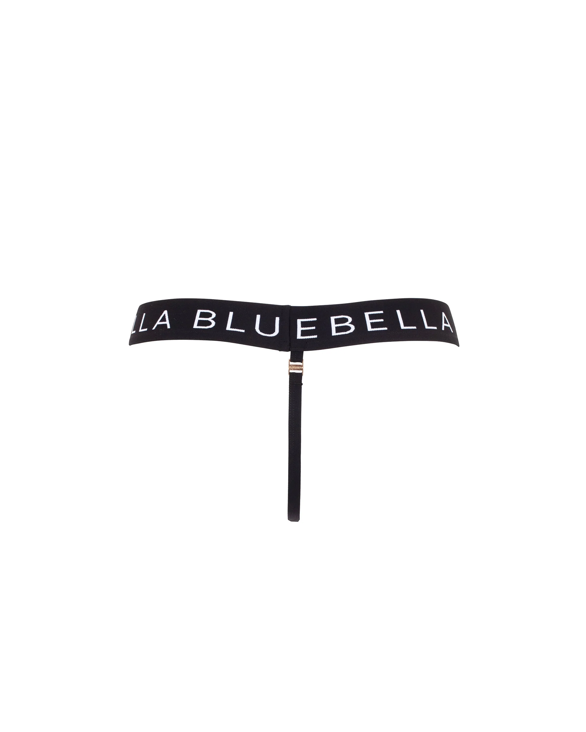 Lulu Eco Bamboo Thong Black/White - Image 6