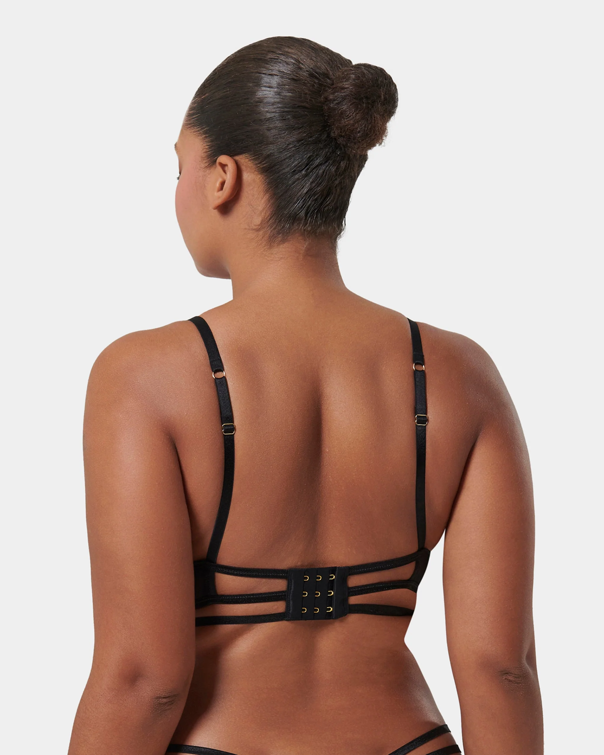Lumi Lace Bra Black - Image 10