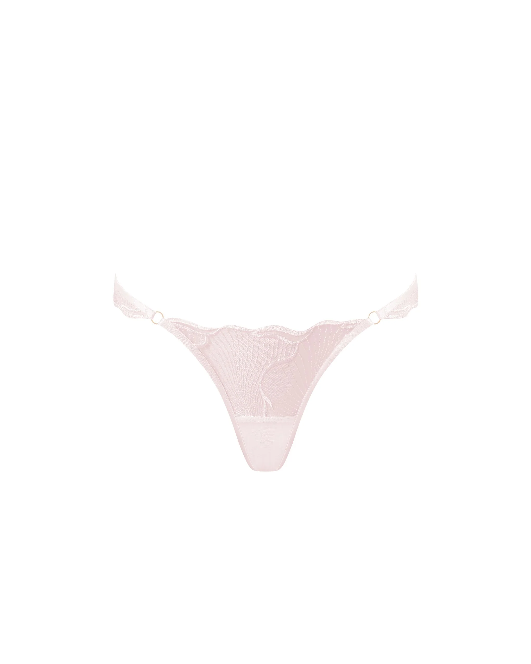 Marabel Embroidered Sheer Brief Pearl Pink - Image 5