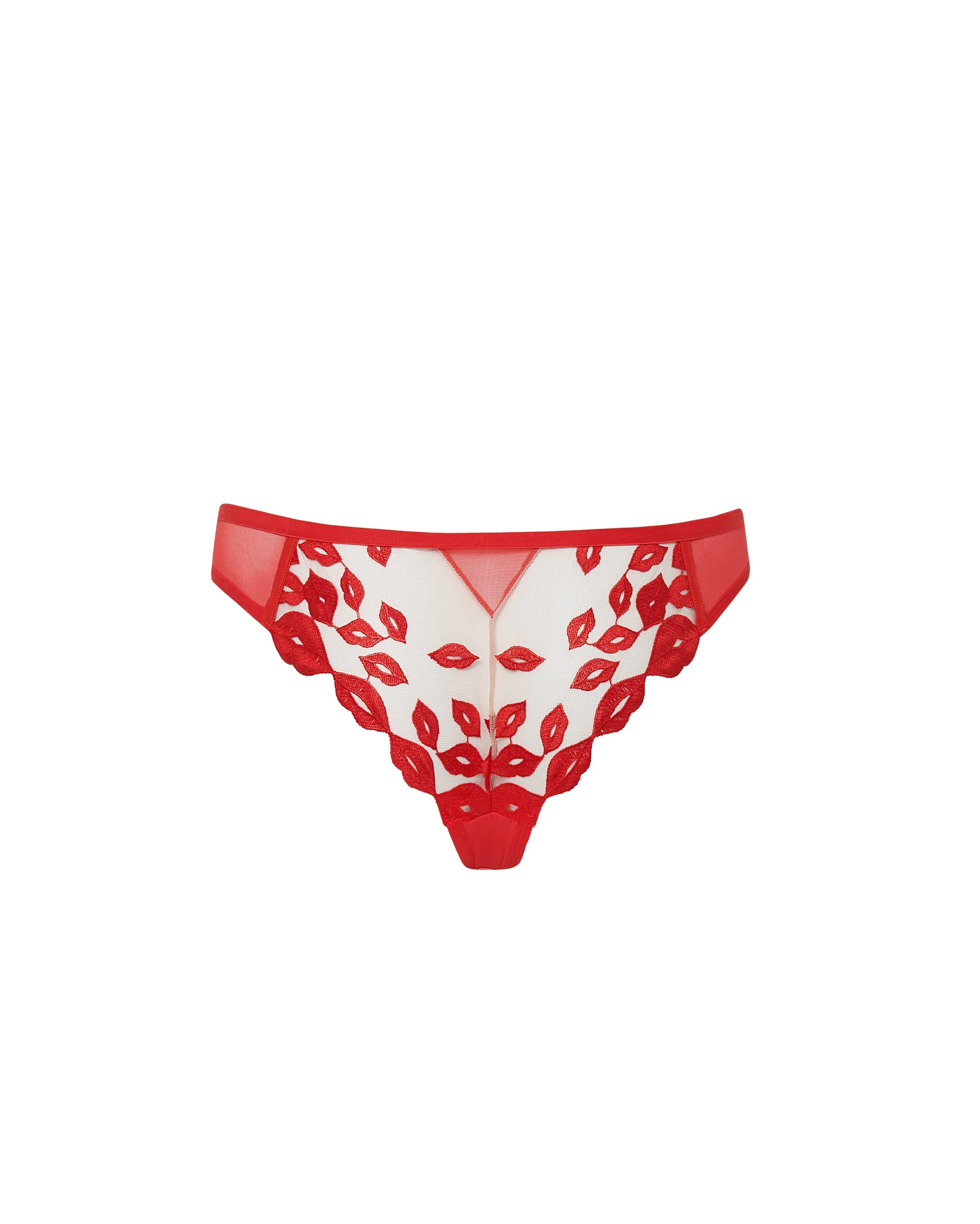 Marian Embroidered Brief Red - Image 6