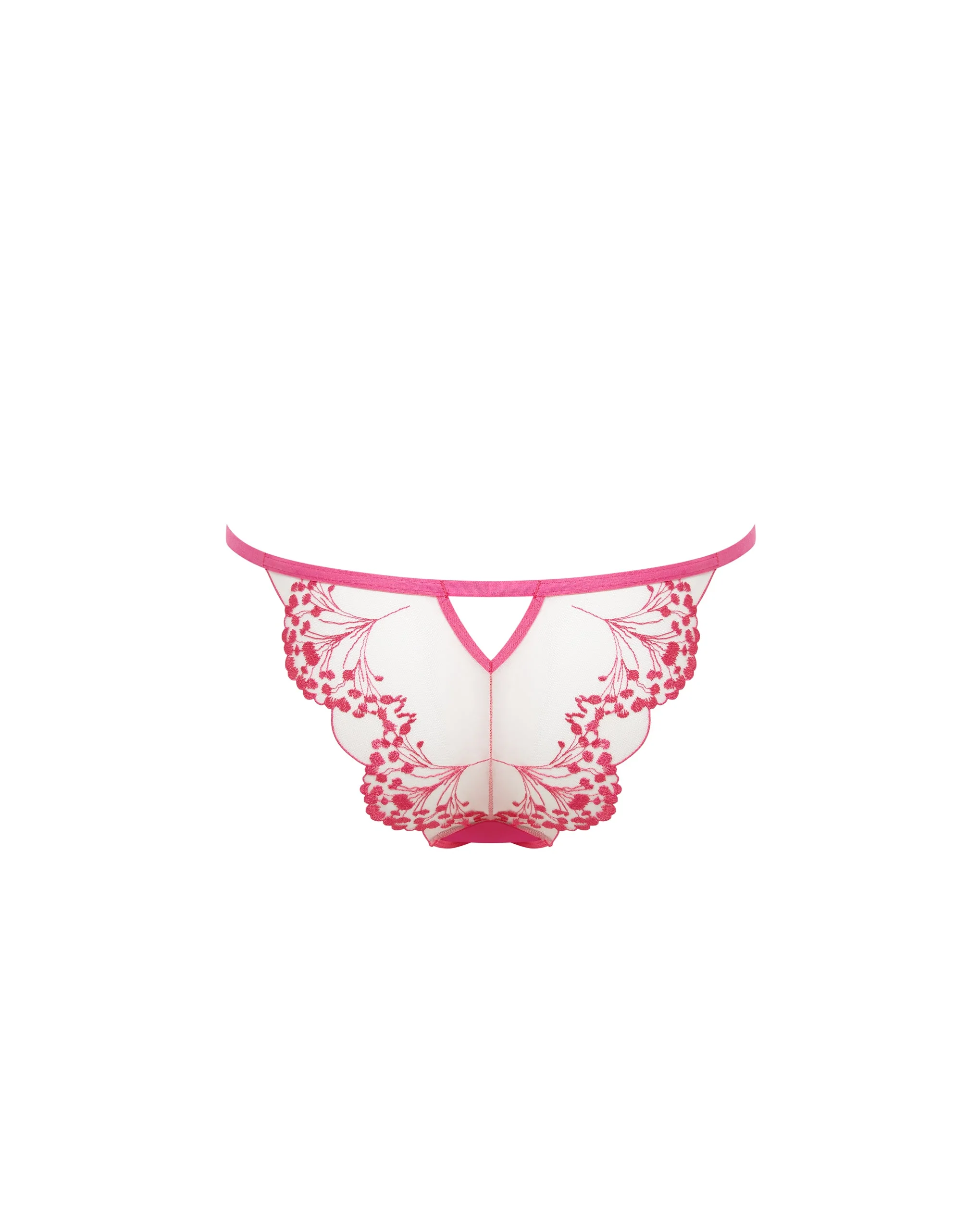 Marisa Brief Fuchsia Pink/Sheer - Image 6