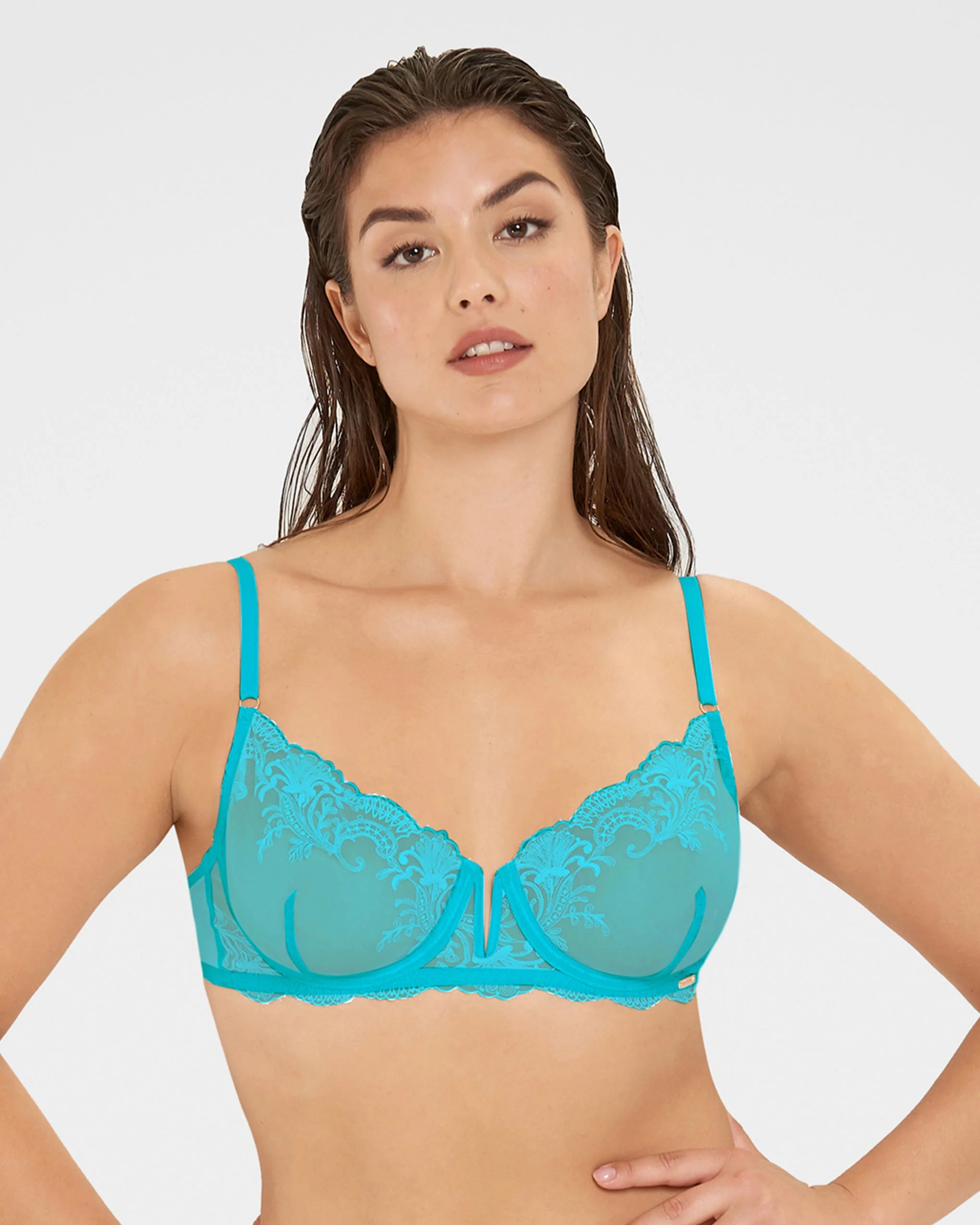 Marseille Bra Peacock Blue - Image 9