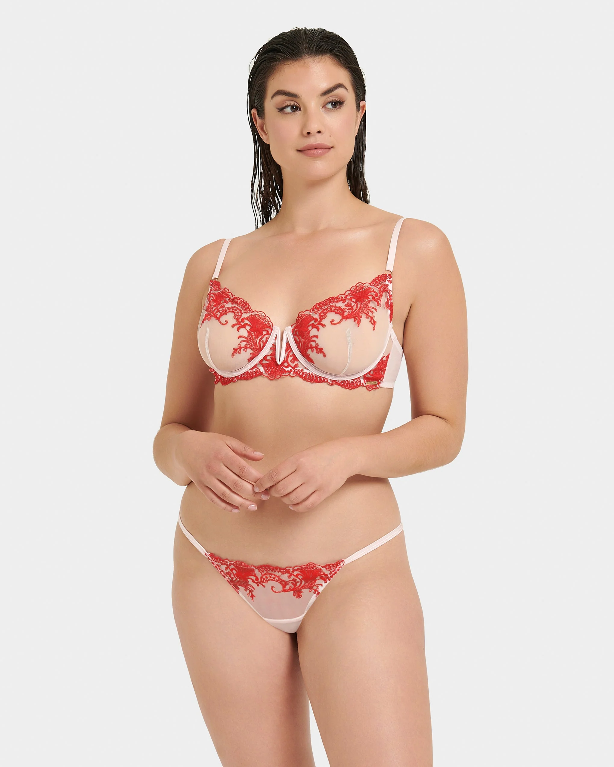 Marseille Brief Red/Pale PInk - Image 9