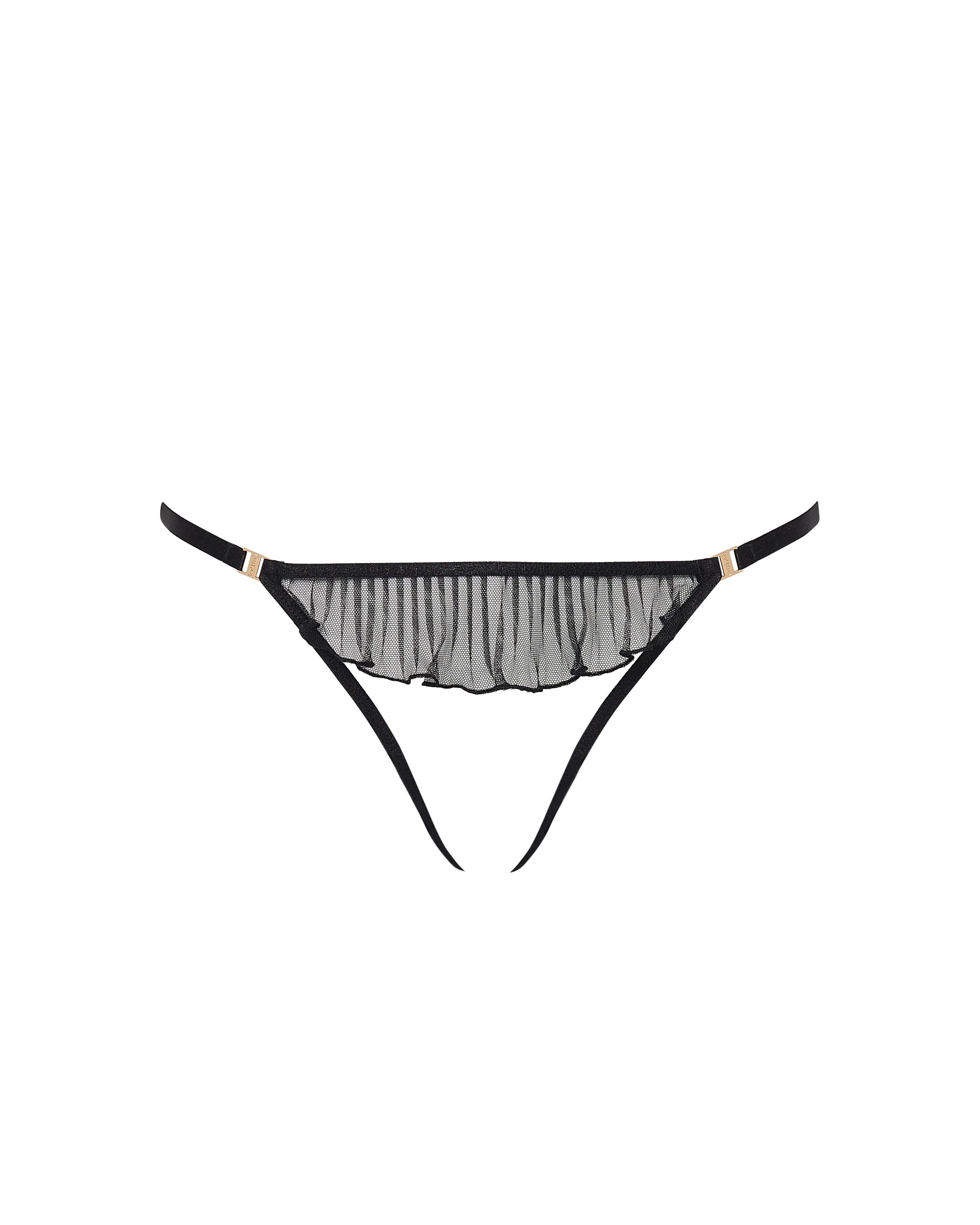 Matisse Sheer Open Brief Black - Image 5