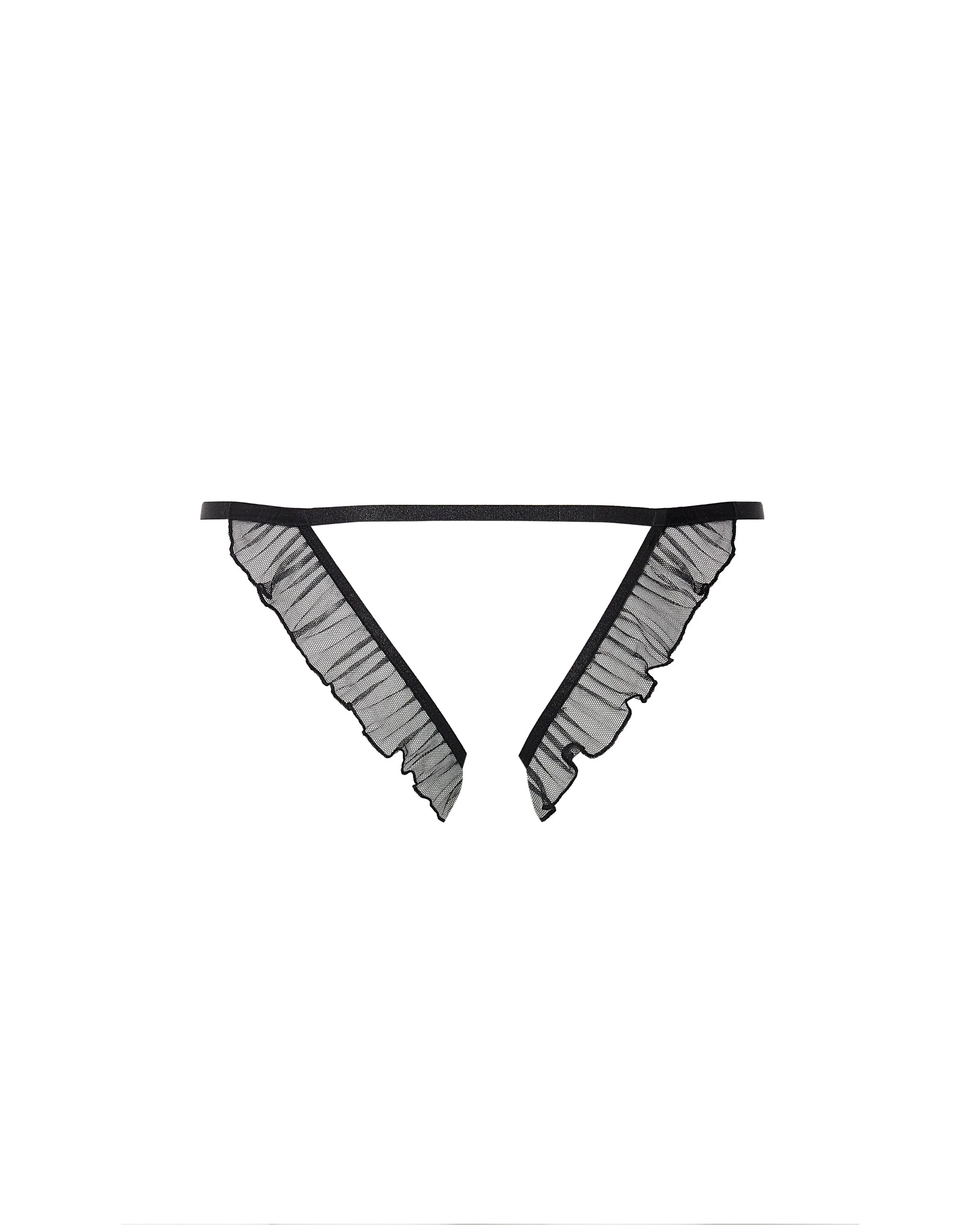 Matisse Sheer Open Brief Black - Image 6