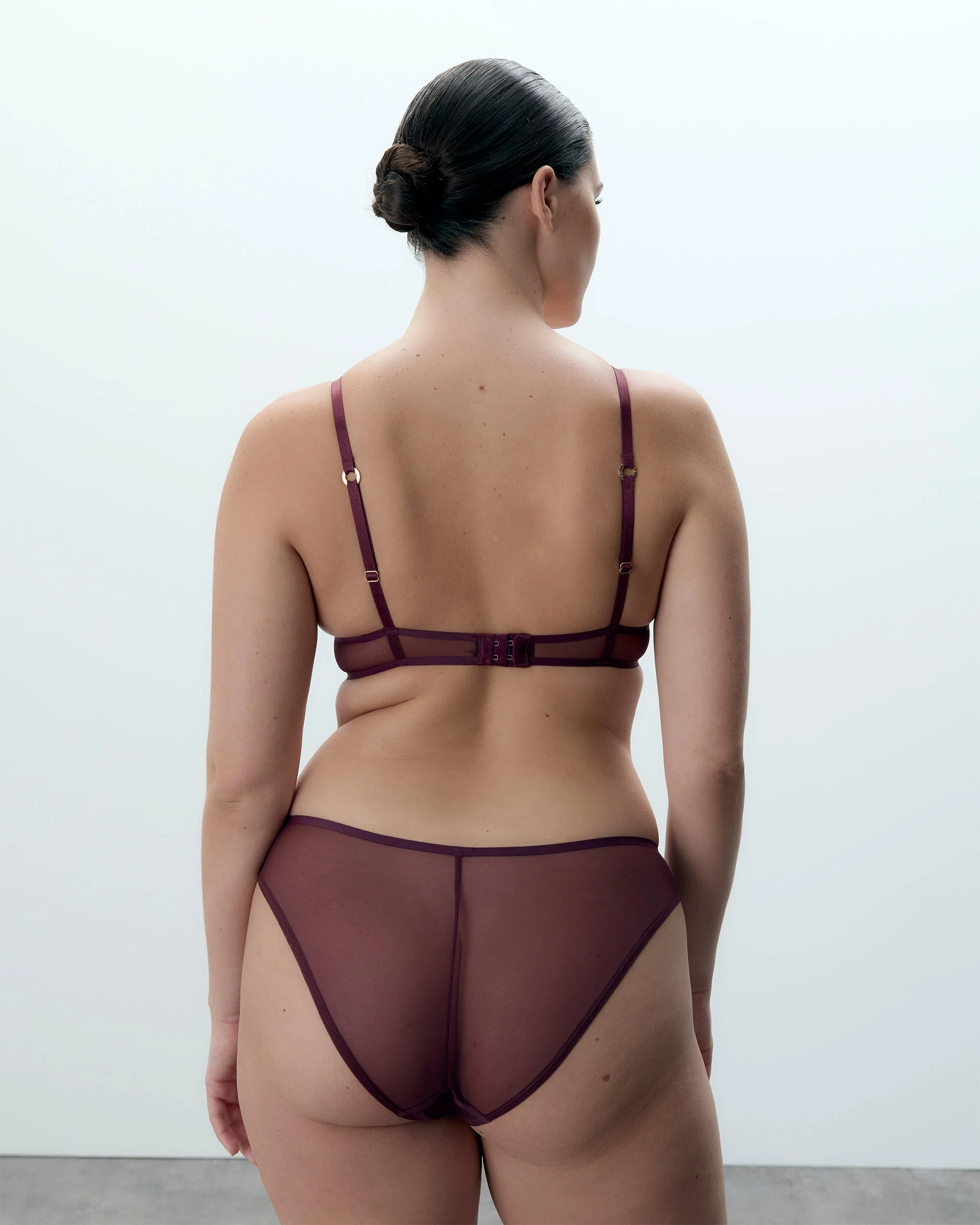 Naomi Mesh Bra Cherry - Image 8