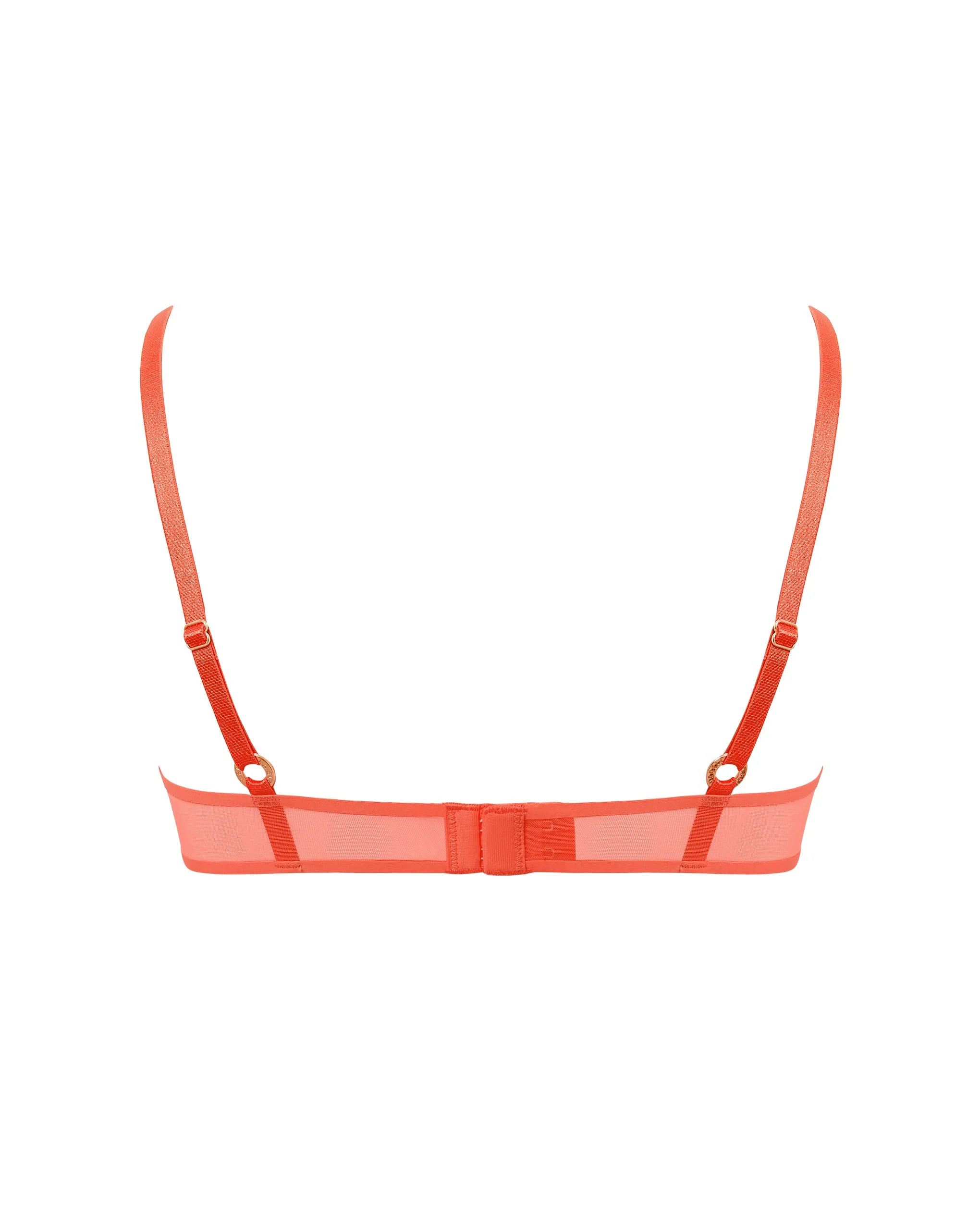 Naomi Mesh Bralette Coral - Image 6