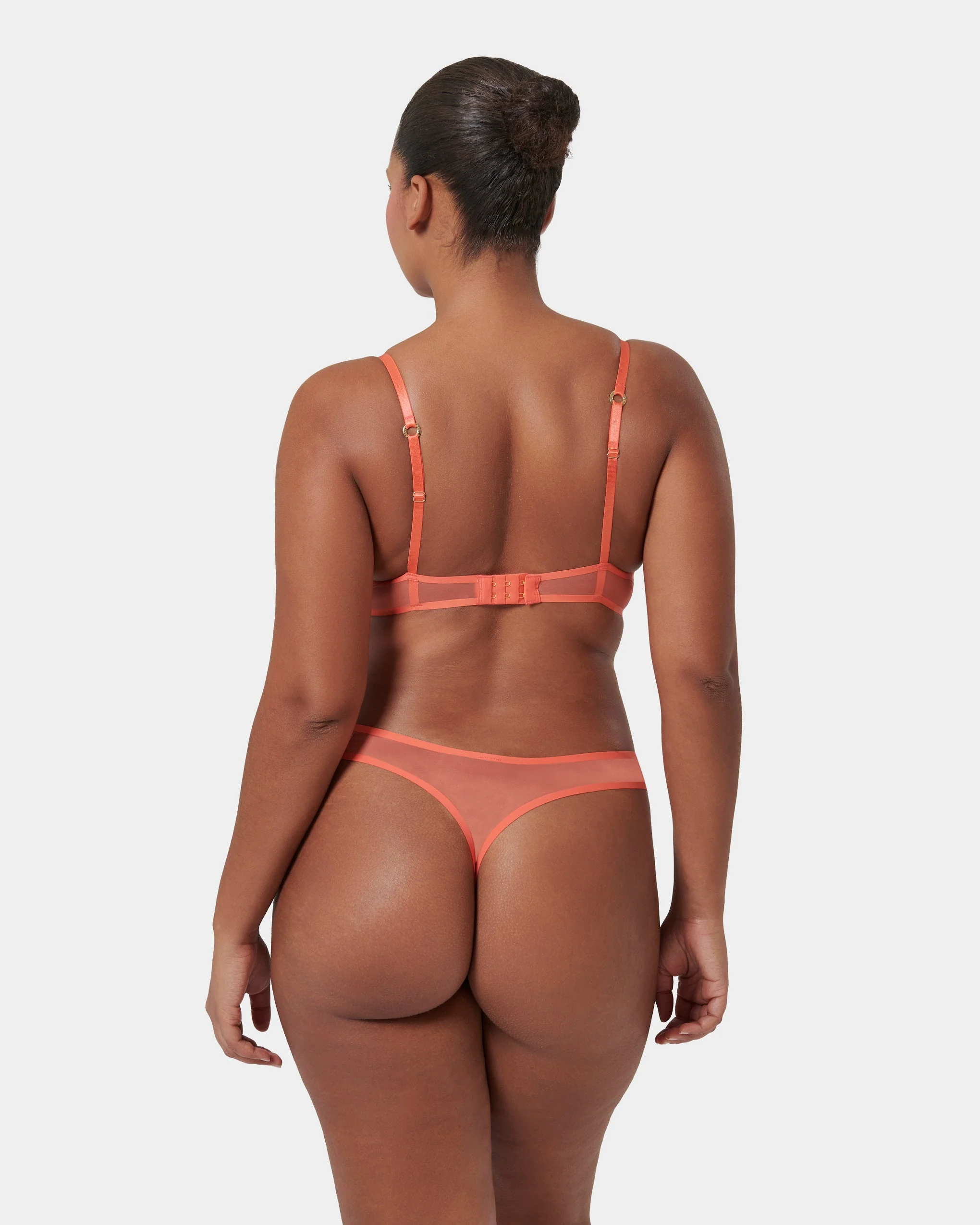 Naomi Mesh Thong Coral - Image 10