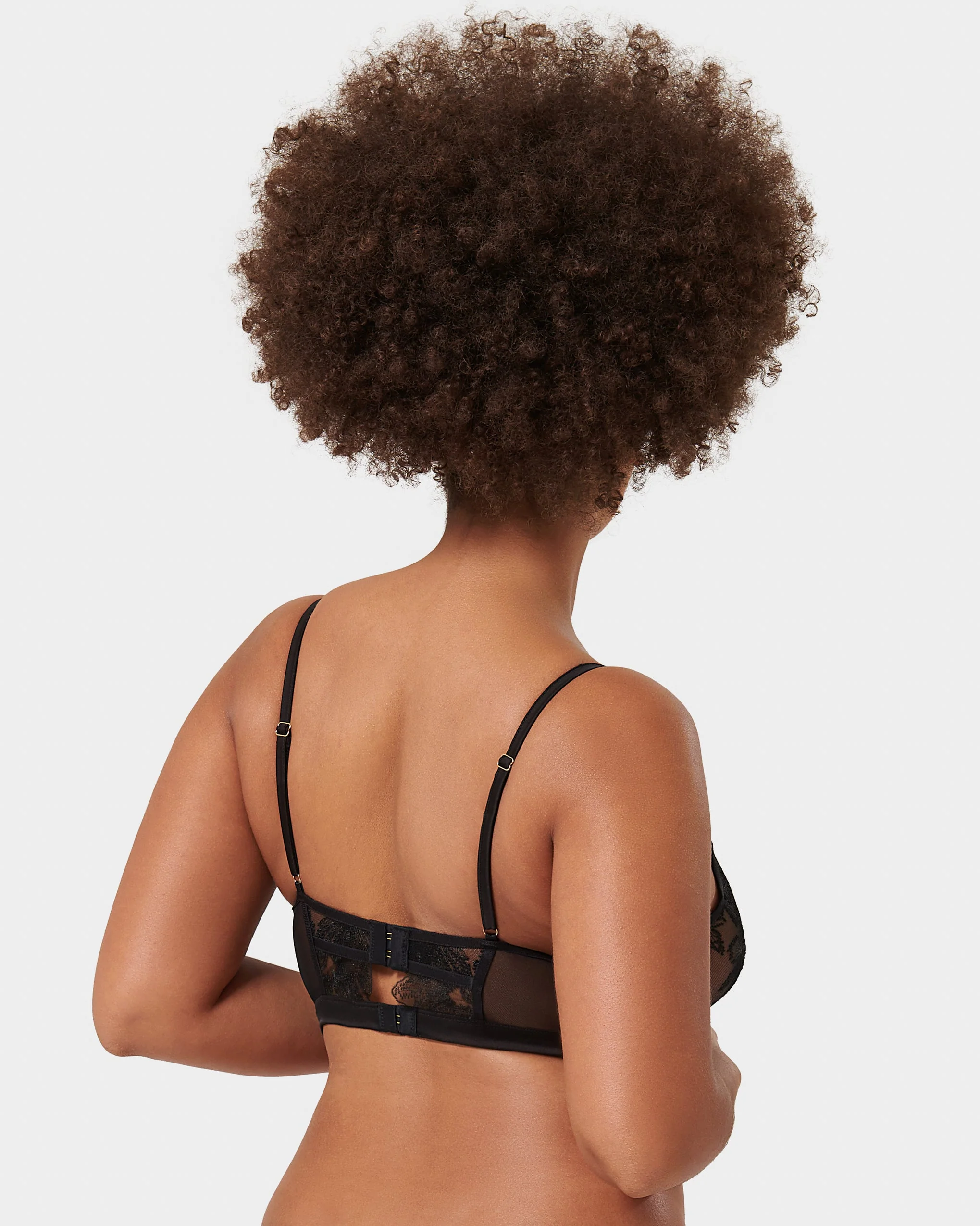 Olympia Wired Bustier Black - Image 10