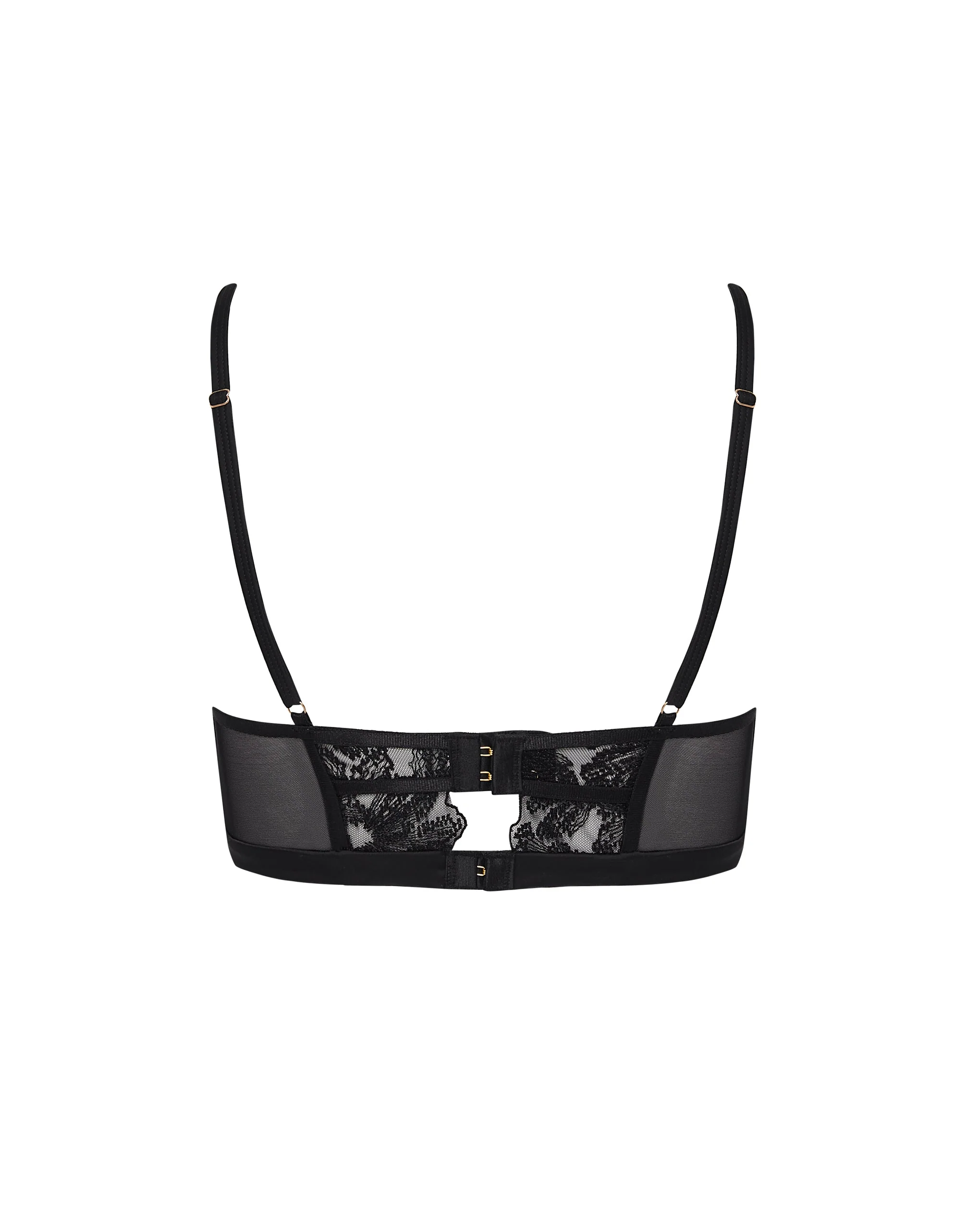 Olympia Wired Bustier Black - Image 6