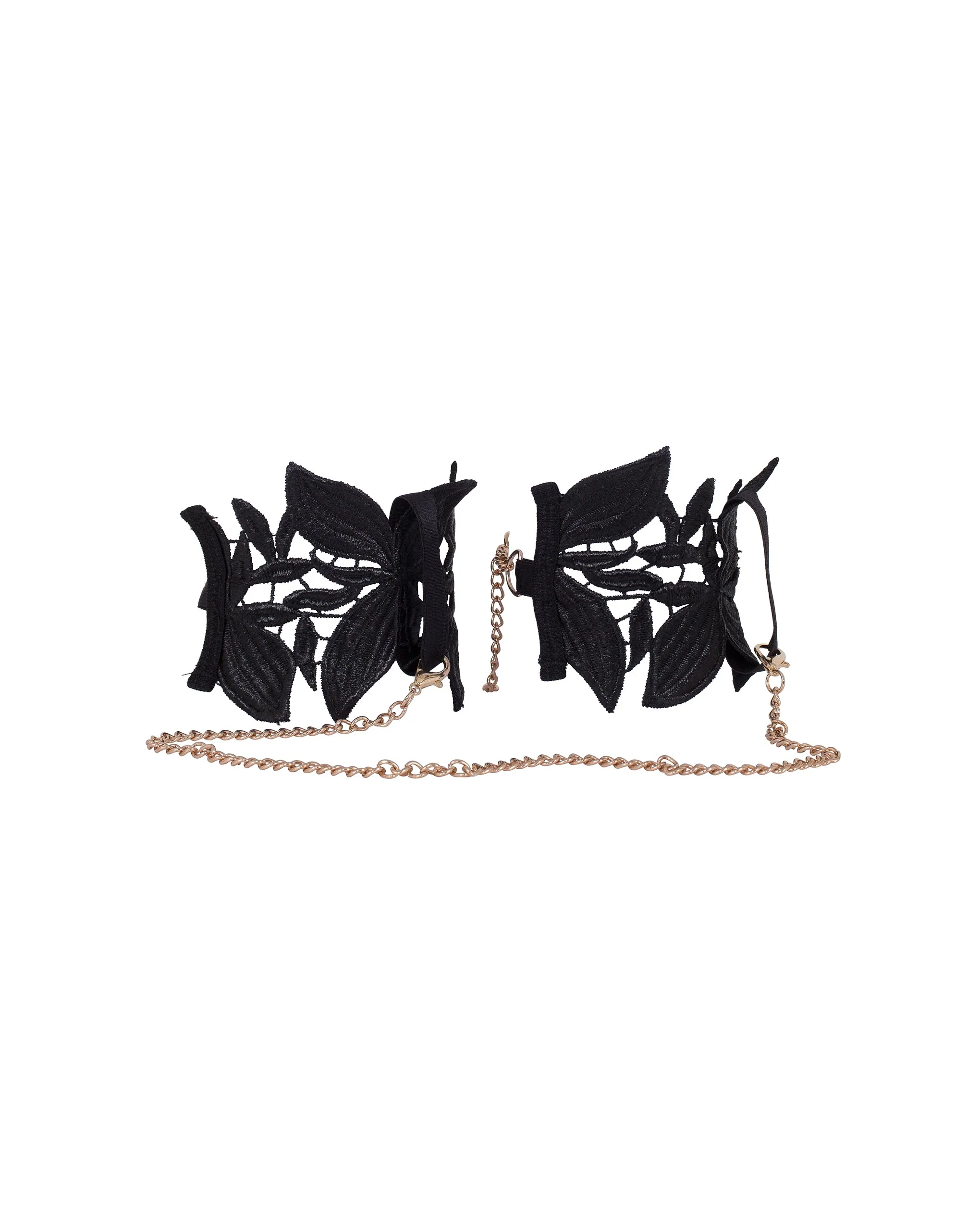 Ophelia Cuffs Black - Image 5