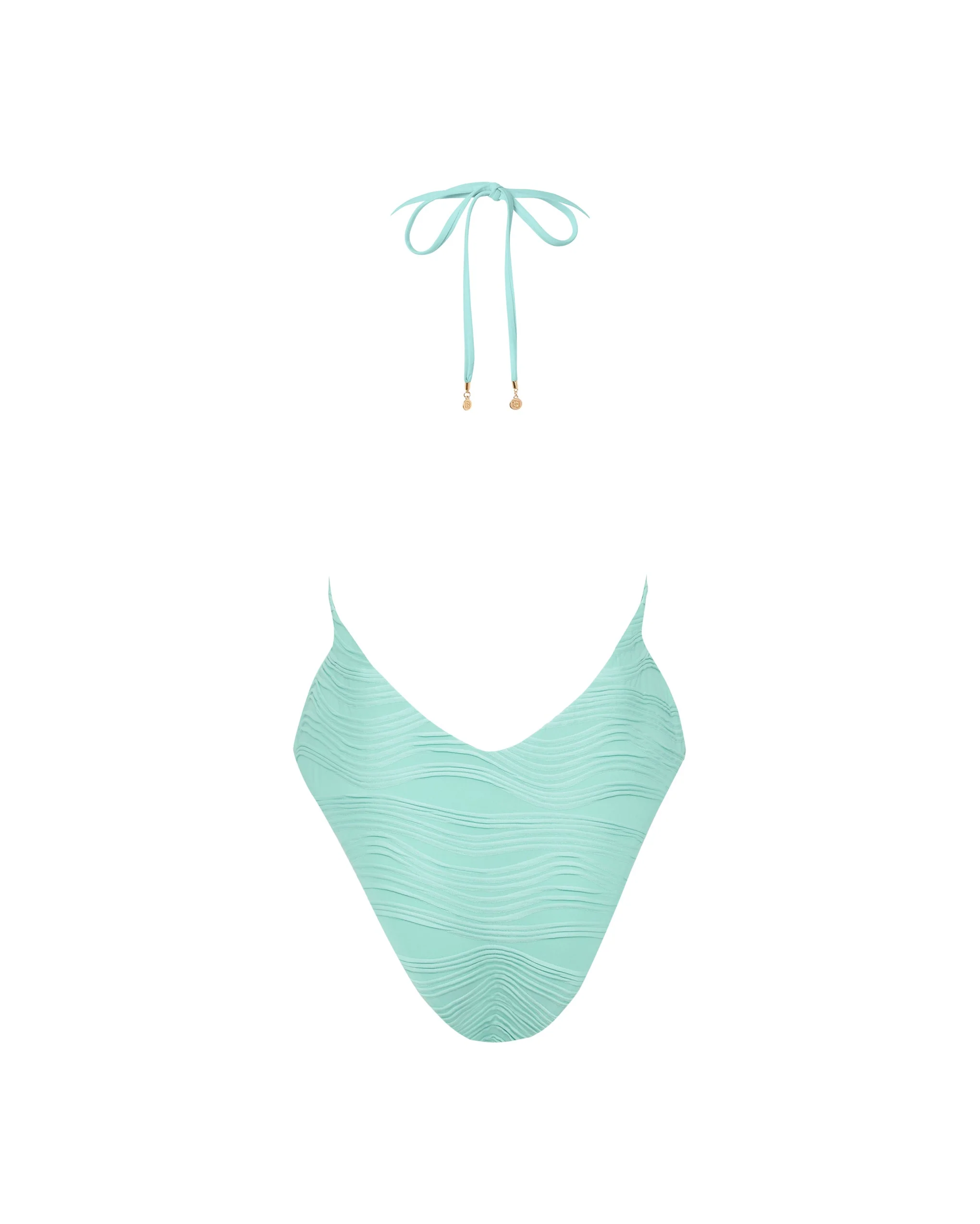 Orta Plunge Swimsuit Island Paradise Blue - Image 6