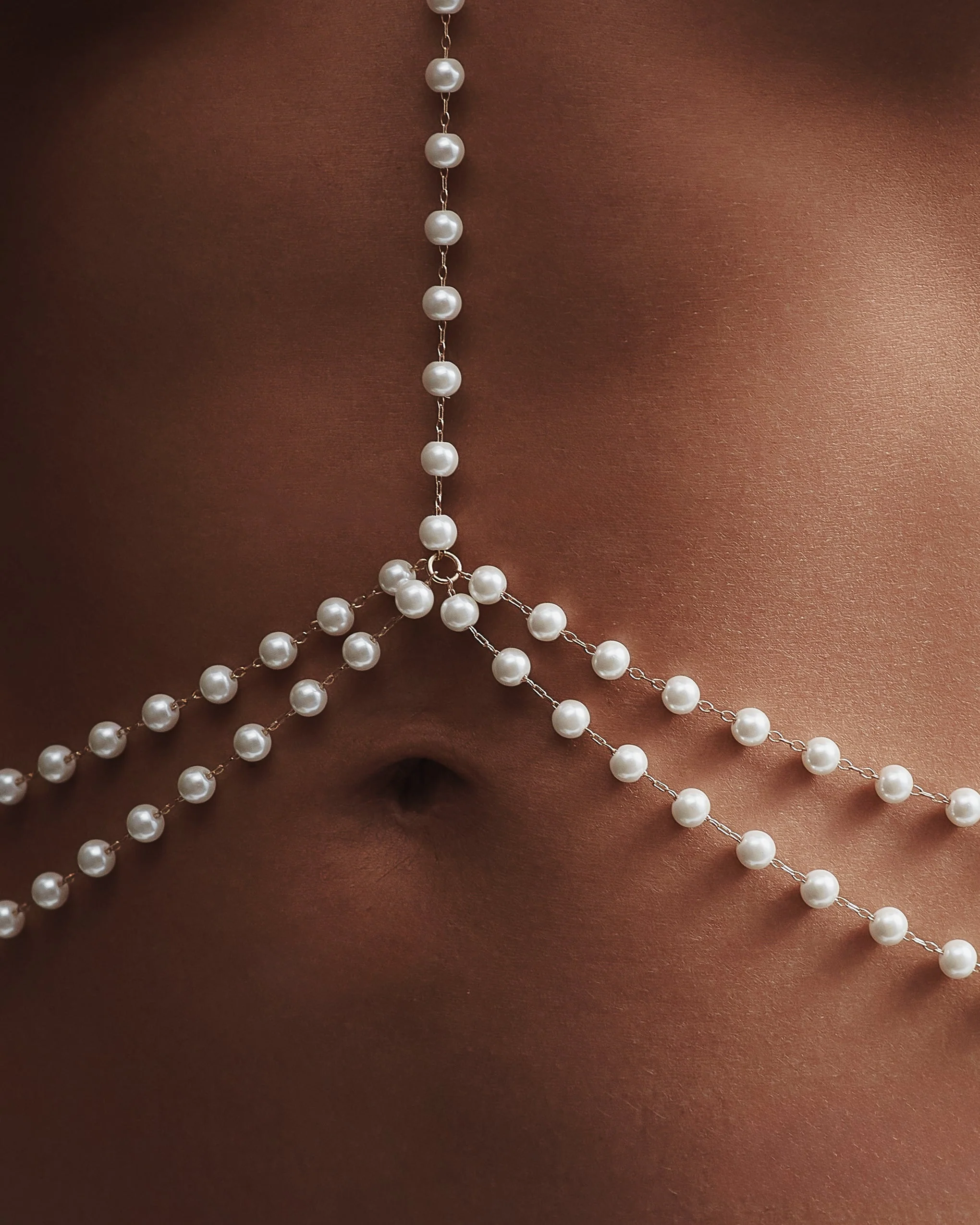 Pearl Harness Pearl/Gold - Image 4