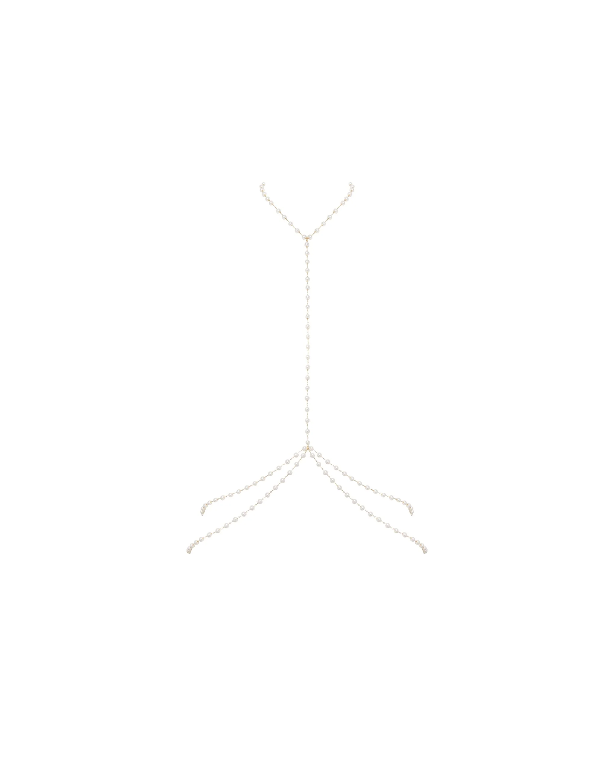 Pearl Harness Pearl/Gold - Image 5