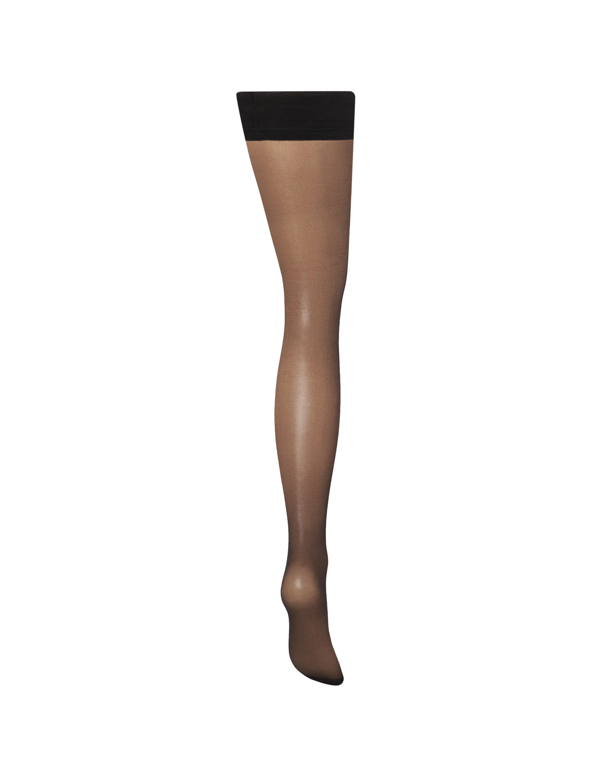 Plain Leg/Plain Top Hold Ups Black - Image 6