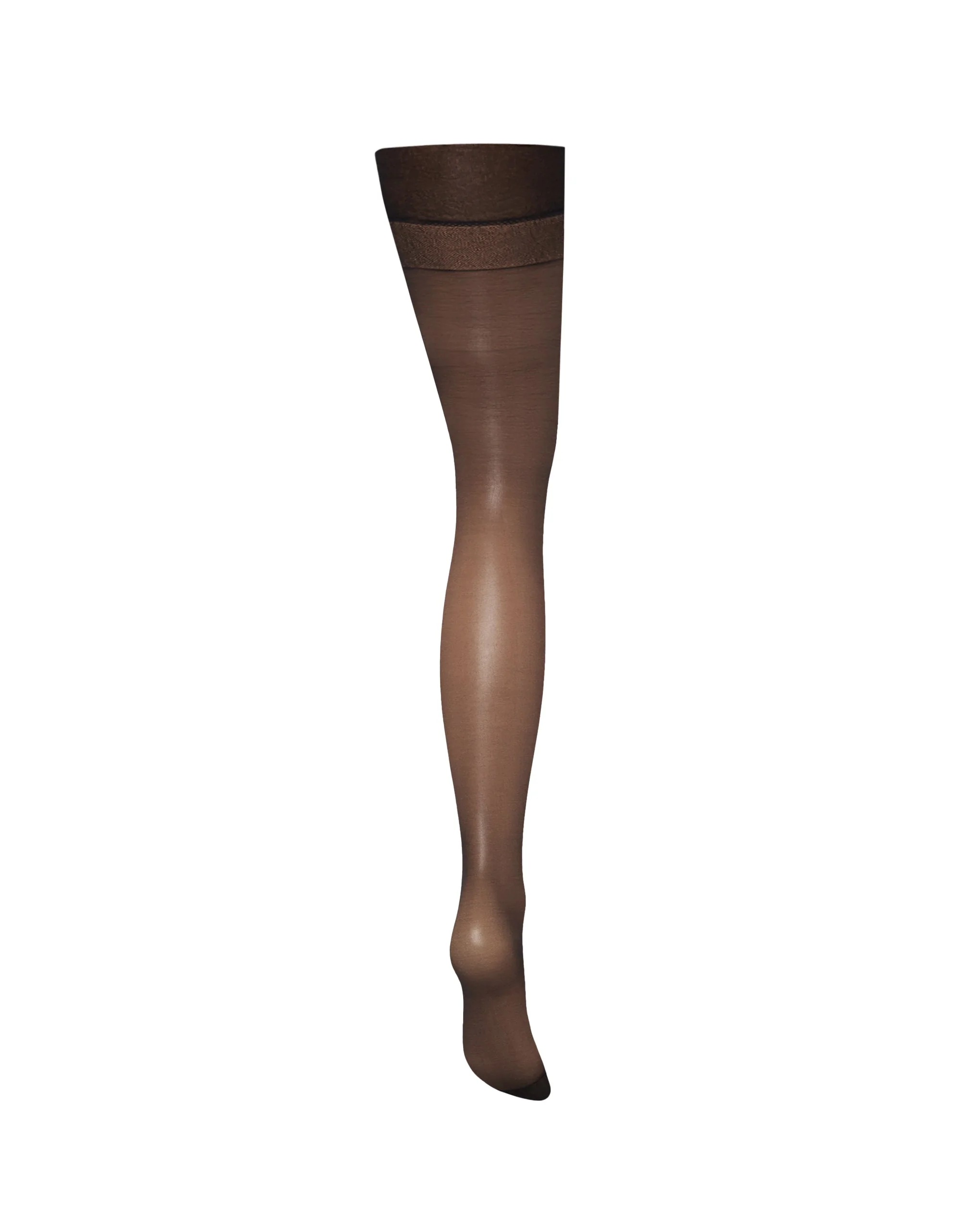 Plain Leg/Plain Top Stockings Black - Image 6