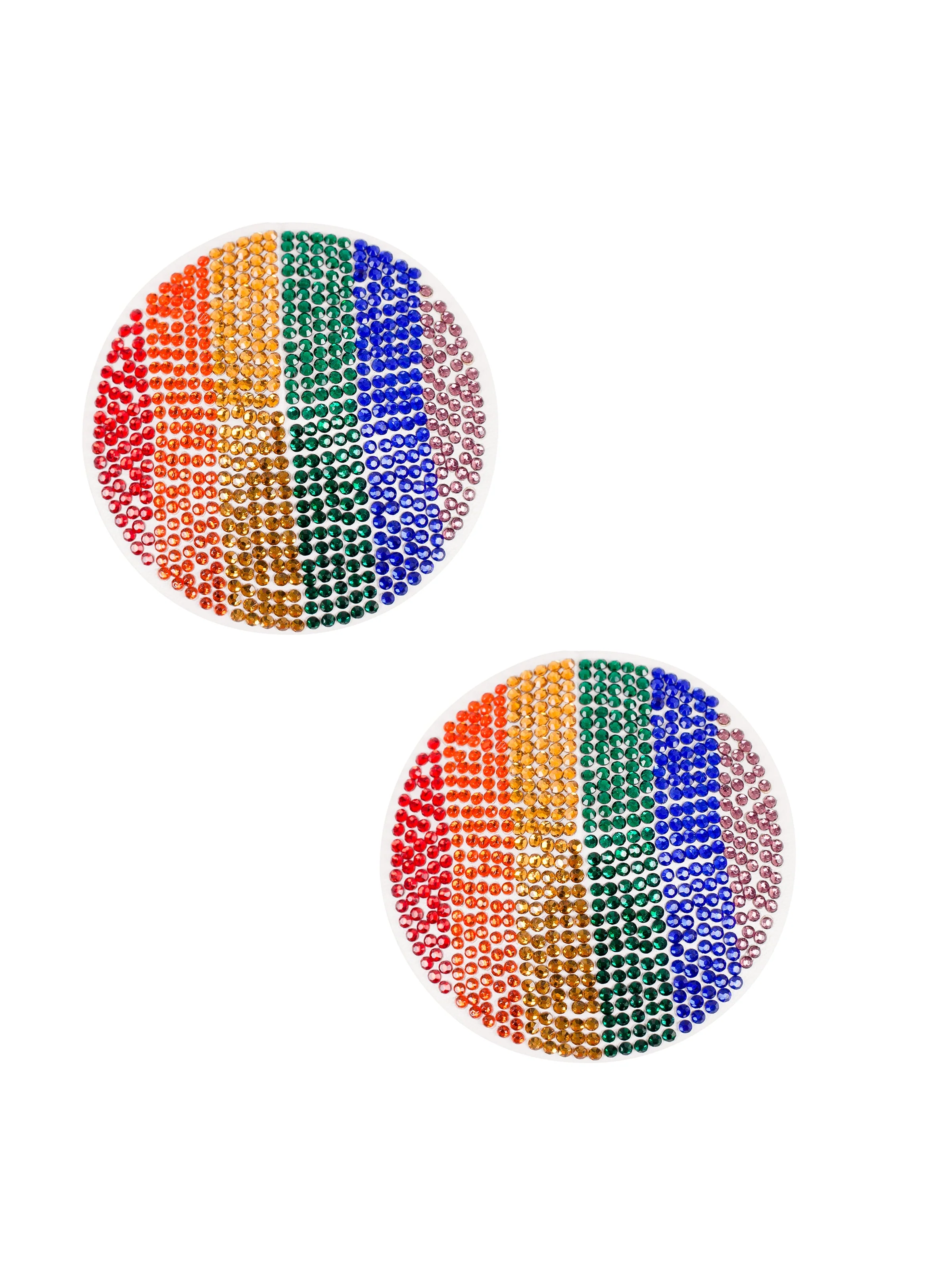 Pride Nipple Pasties Rainbow - Image 5
