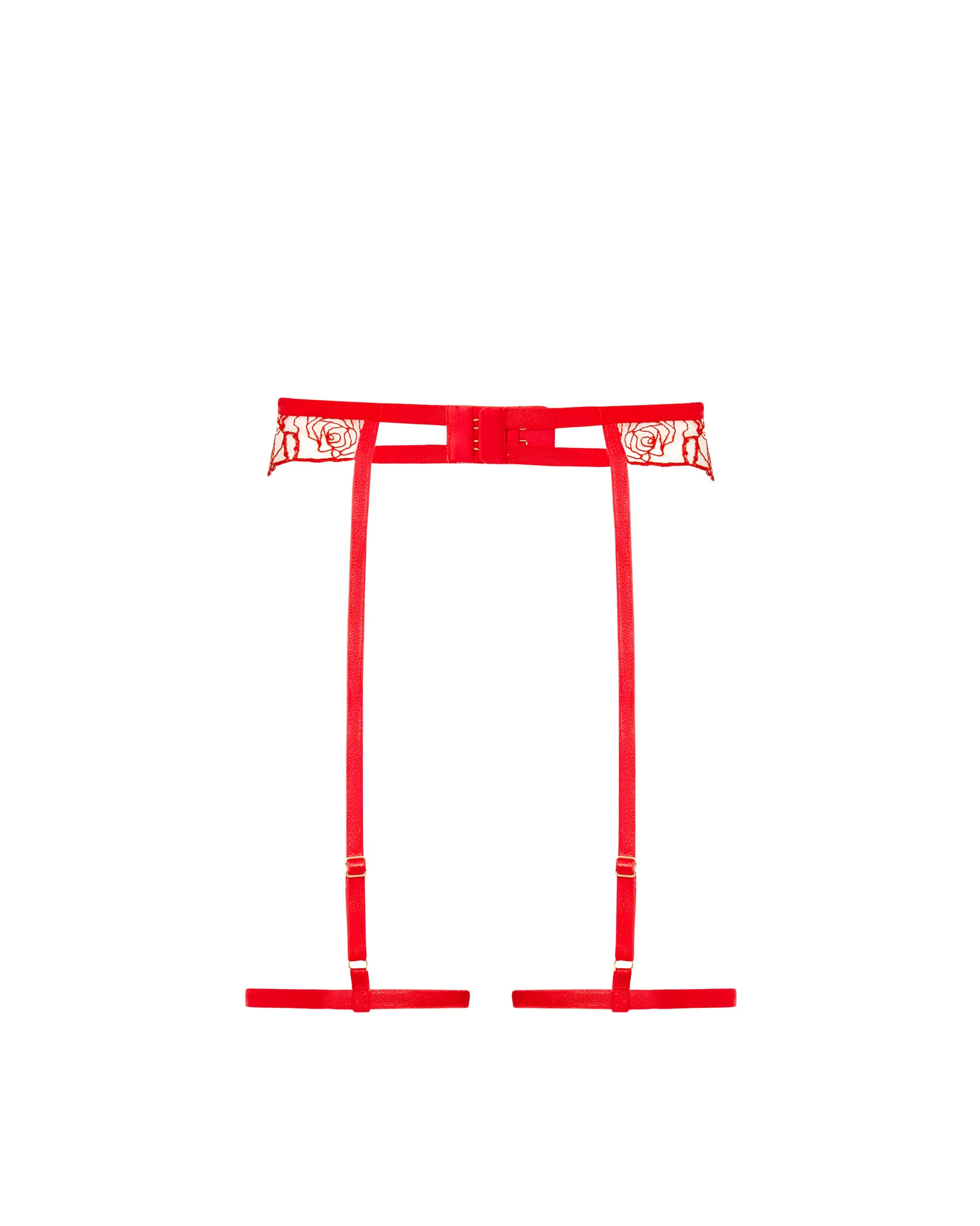 Rosalie Thigh Harness Red - Image 6