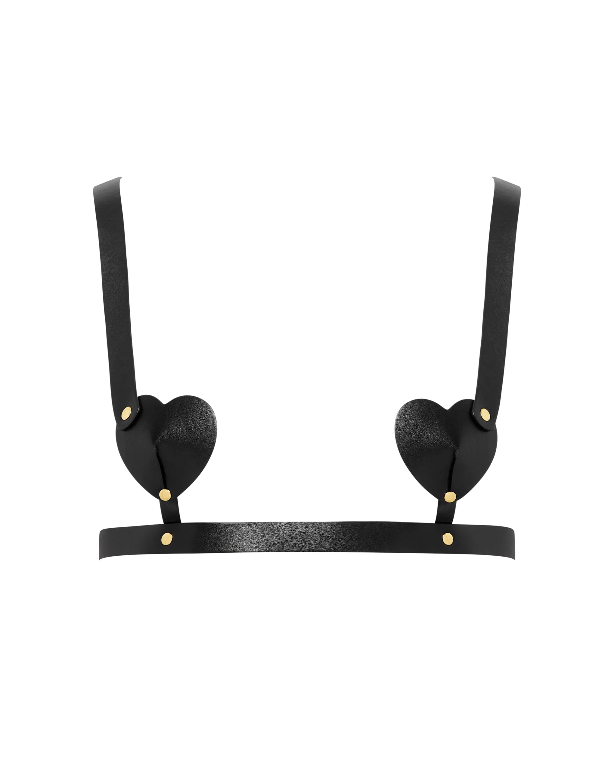 Salome Open Heart Bra Black - Image 5