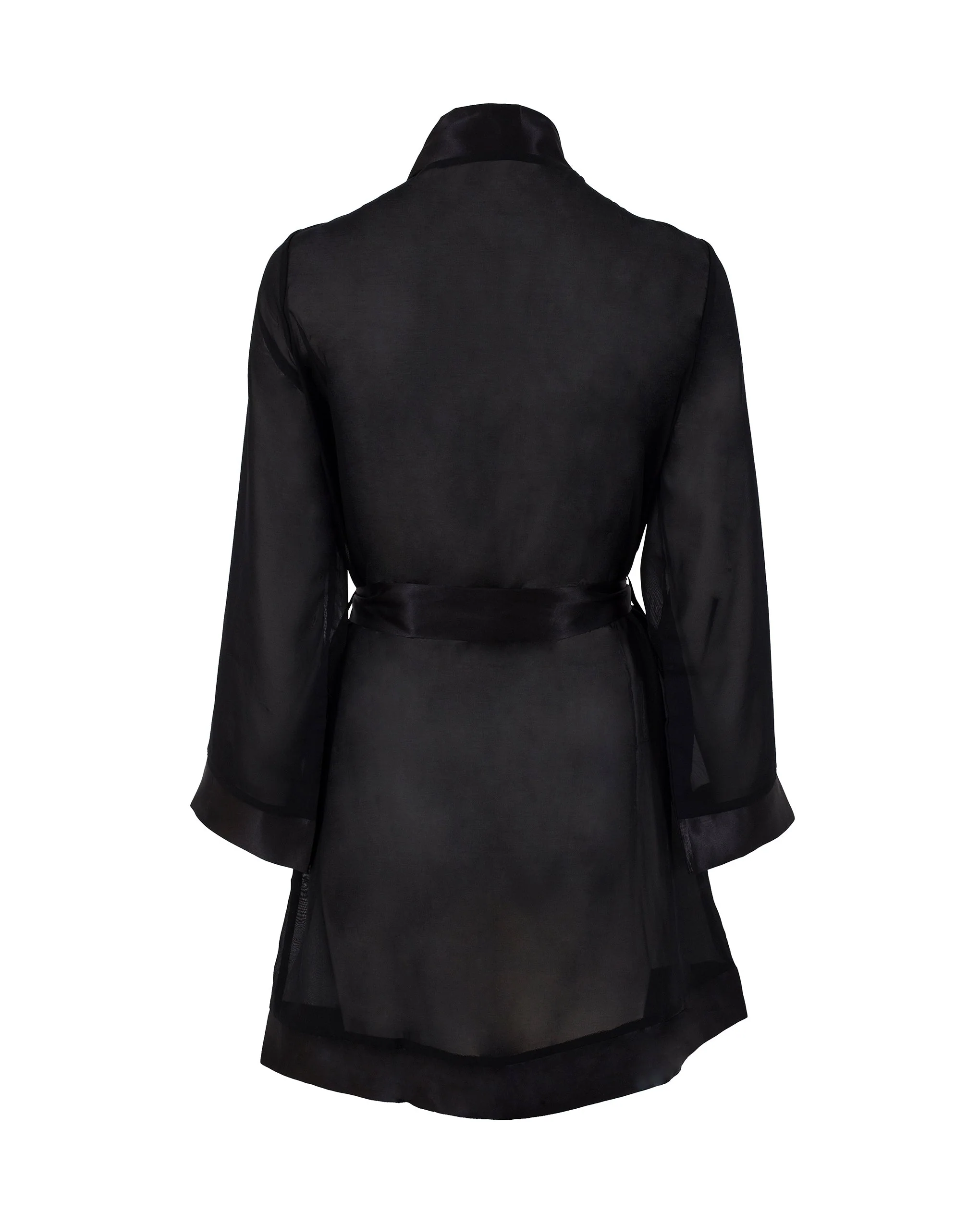 Chiffon Kimono Black - Image 6