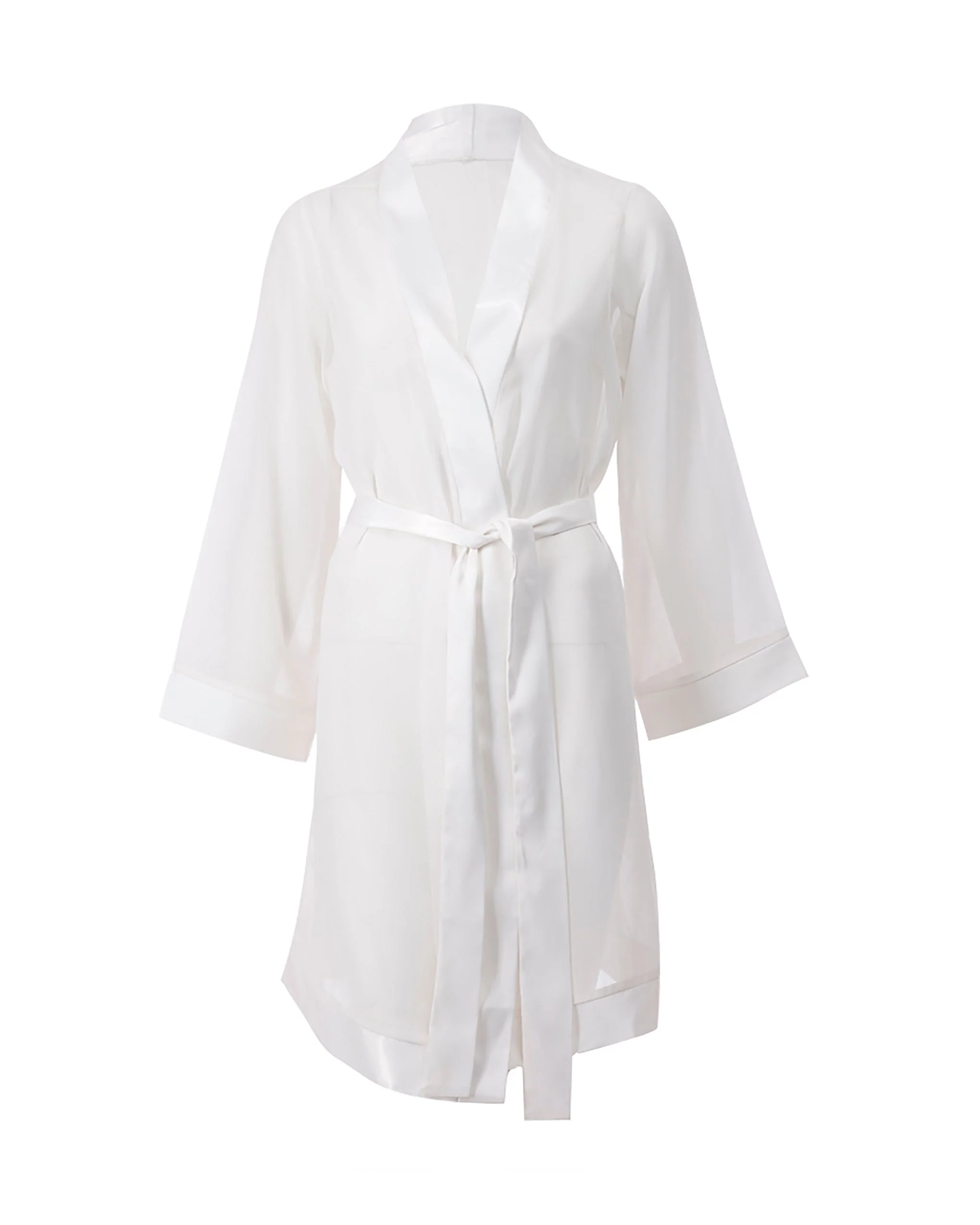 Chiffon Kimono Ivory - Image 5