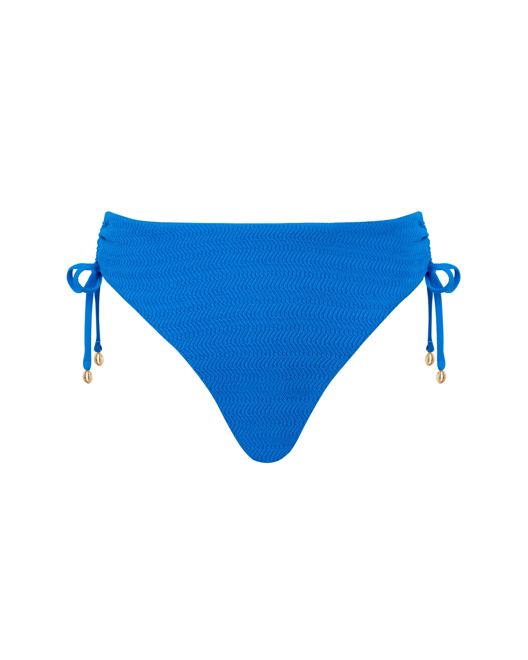 Shala High-Waist Bikini Brief Blue - Image 5