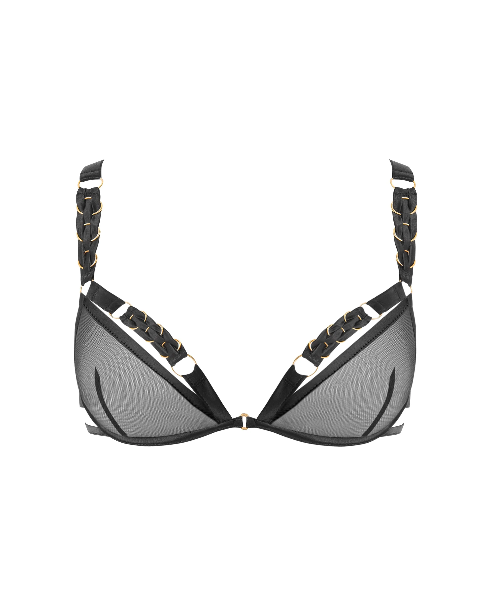 Suri Mesh Bra Black - Image 5