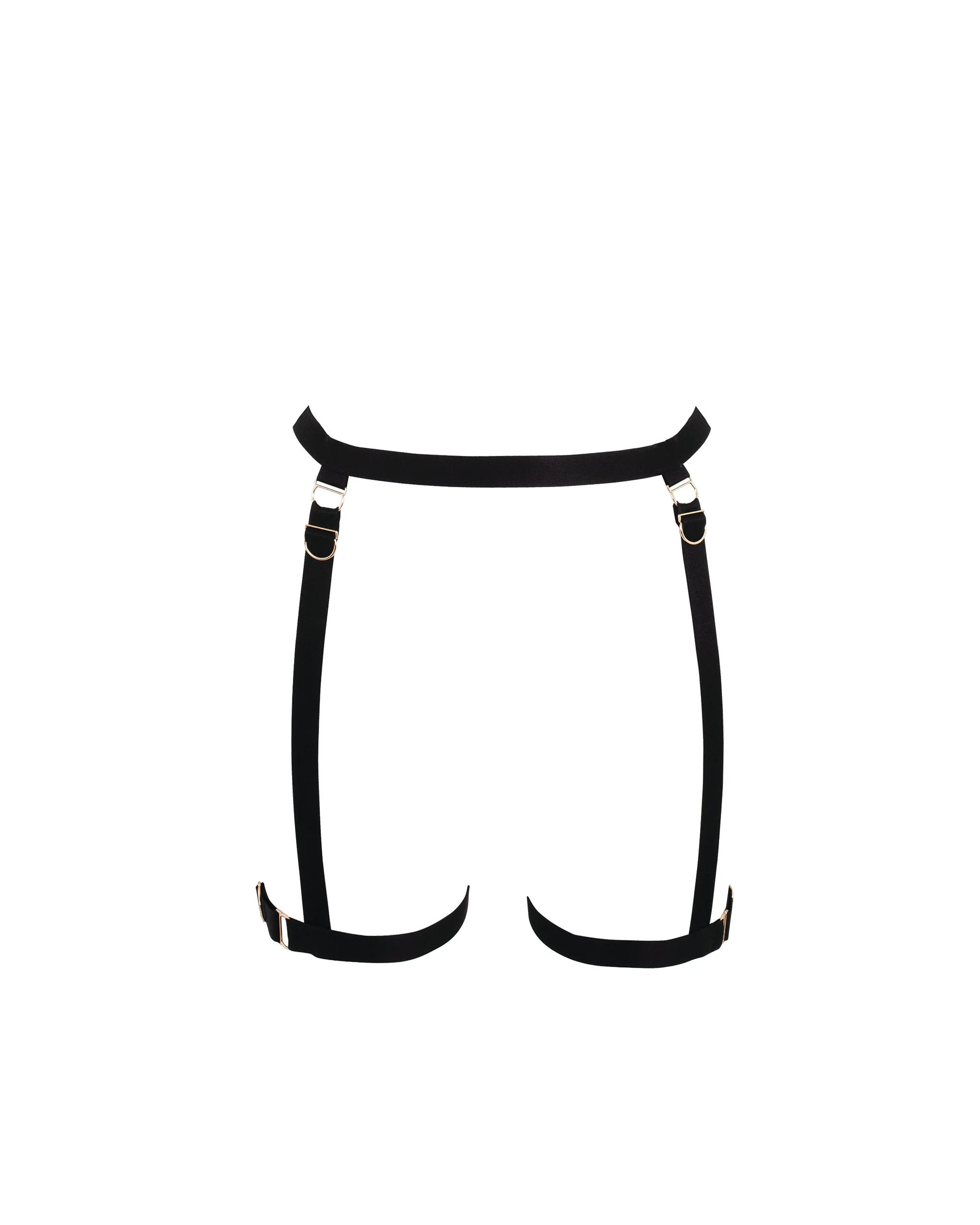 Thea Thigh Harness Black - Image 5