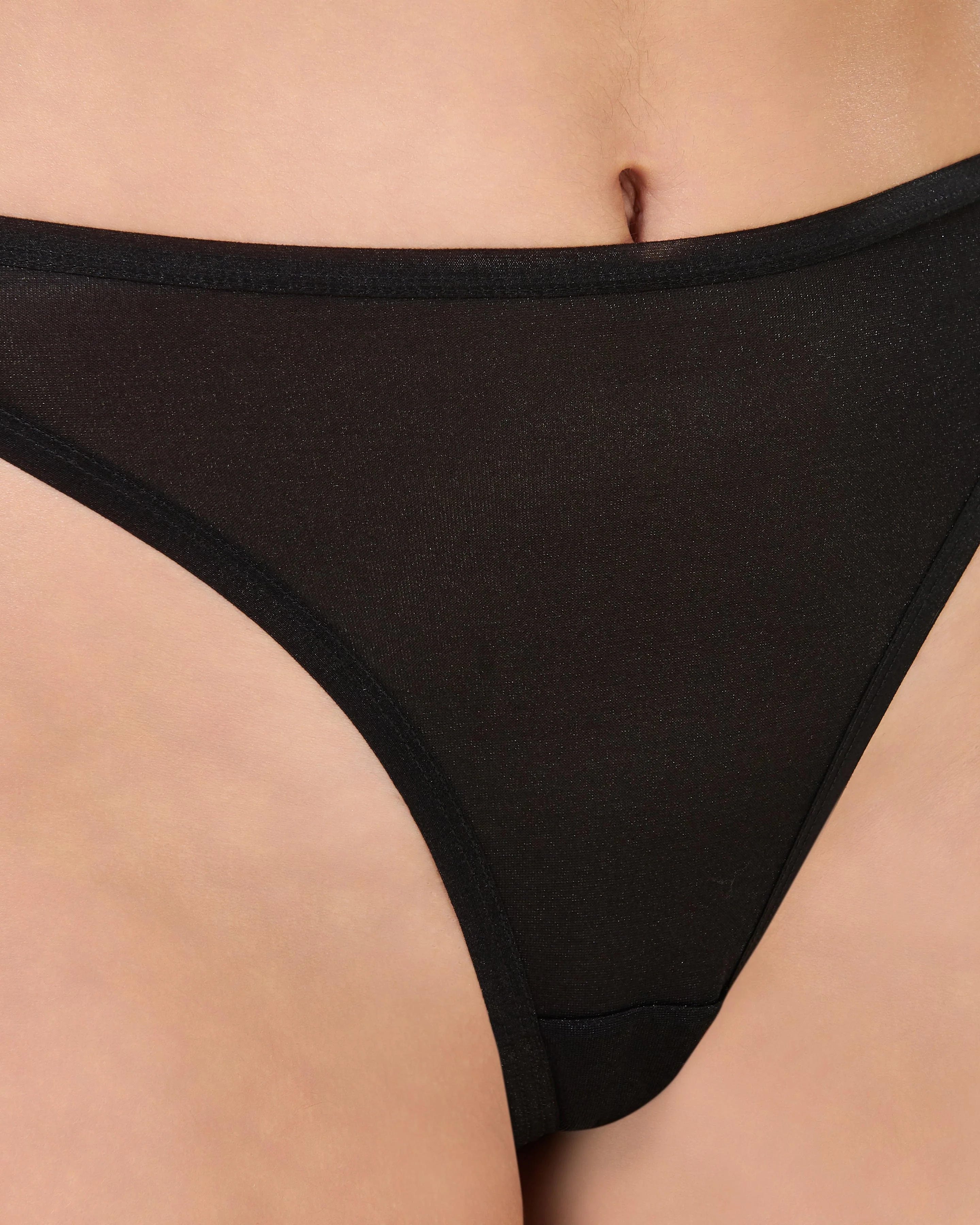 Thena High-Waist Thong Black - Image 4